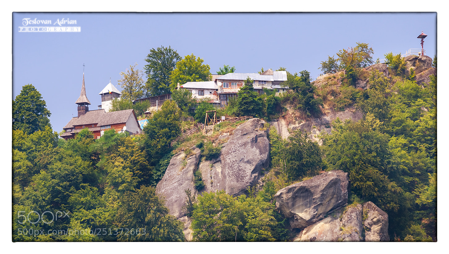 Canon EOS 7D Mark II sample photo. Cetăţuia negru-vodă monastery photography