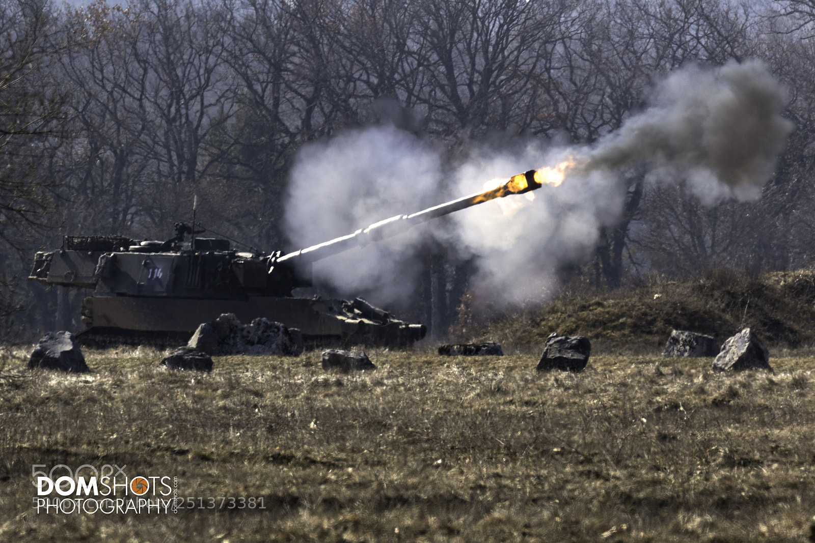 Canon EOS 5D Mark IV sample photo. M109 in action photography