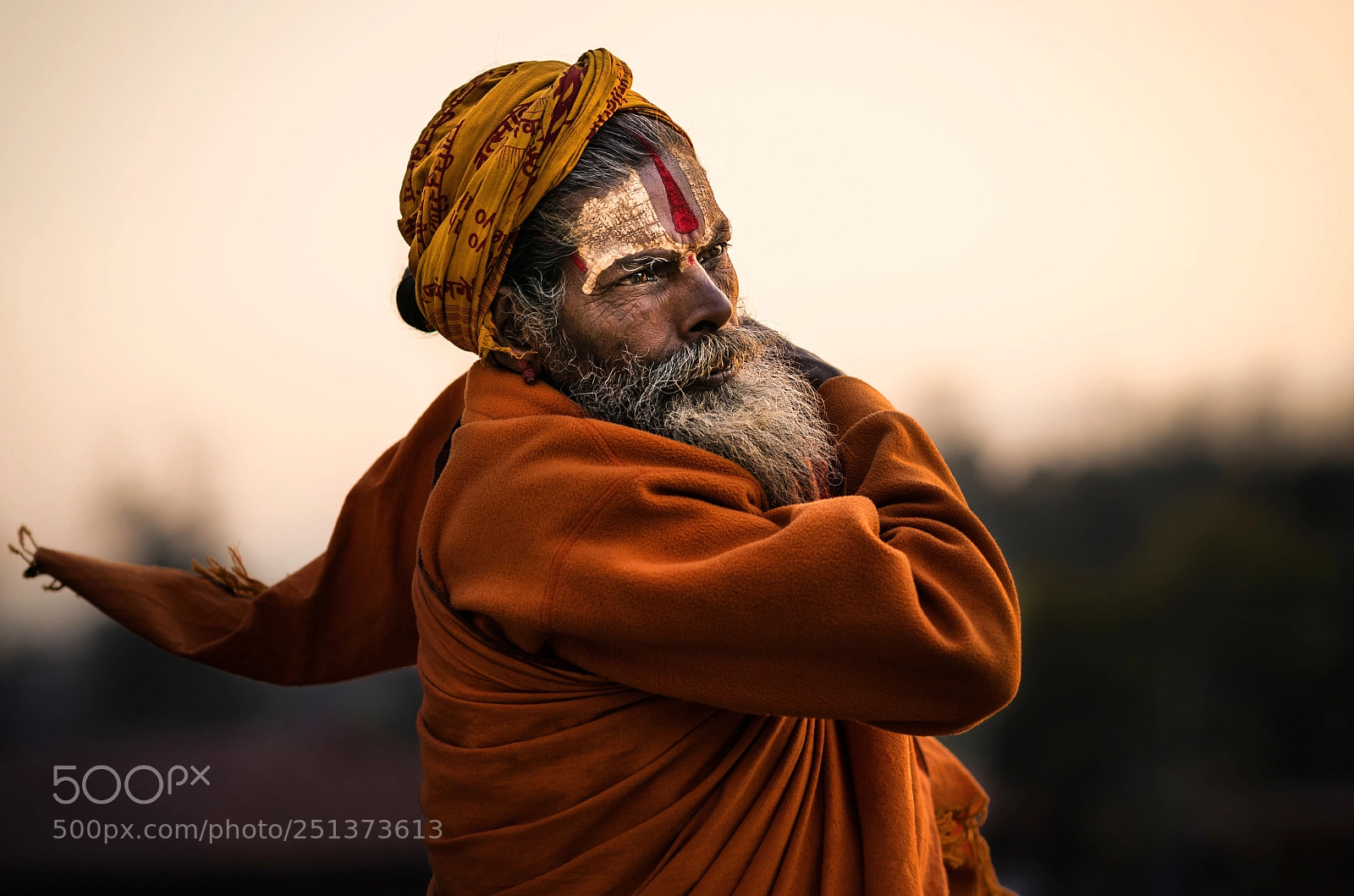 Sony a9 sample photo. Sadhu, nepal photography