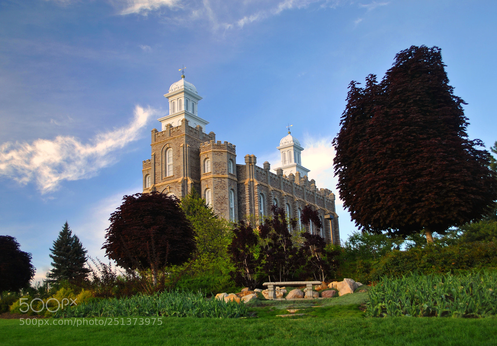Nikon D3000 sample photo. Logan temple photography