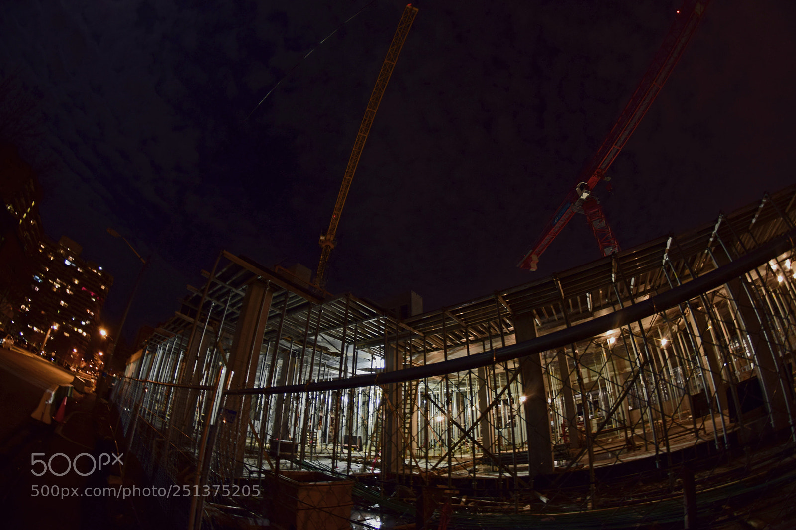 Nikon D5300 sample photo. Chainlink construction ii photography