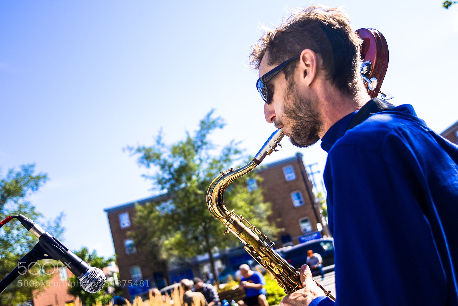 Nikon D600 sample photo. Street music  photography