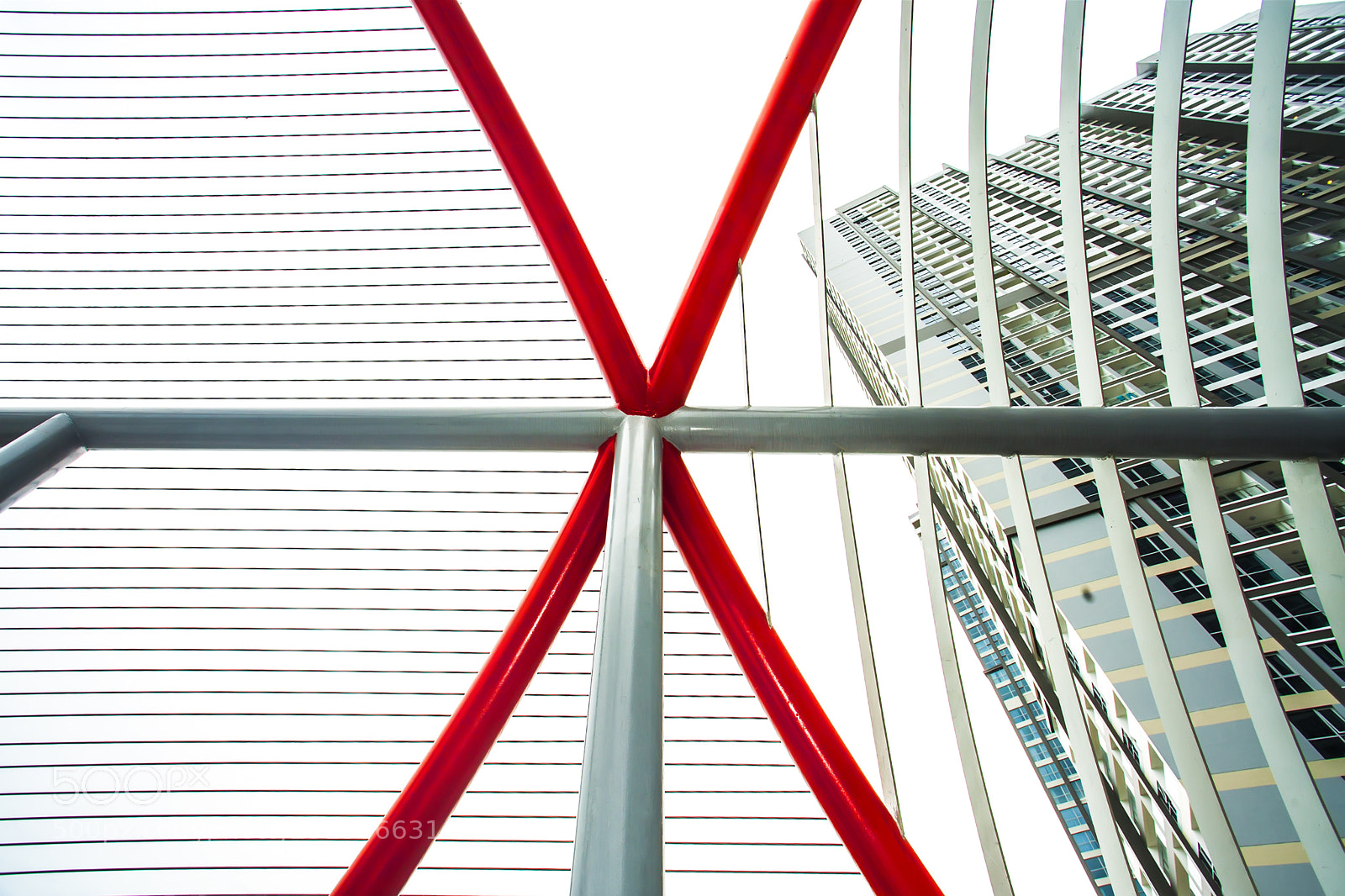 Canon EOS 5D sample photo. Impressive abstract with steel photography