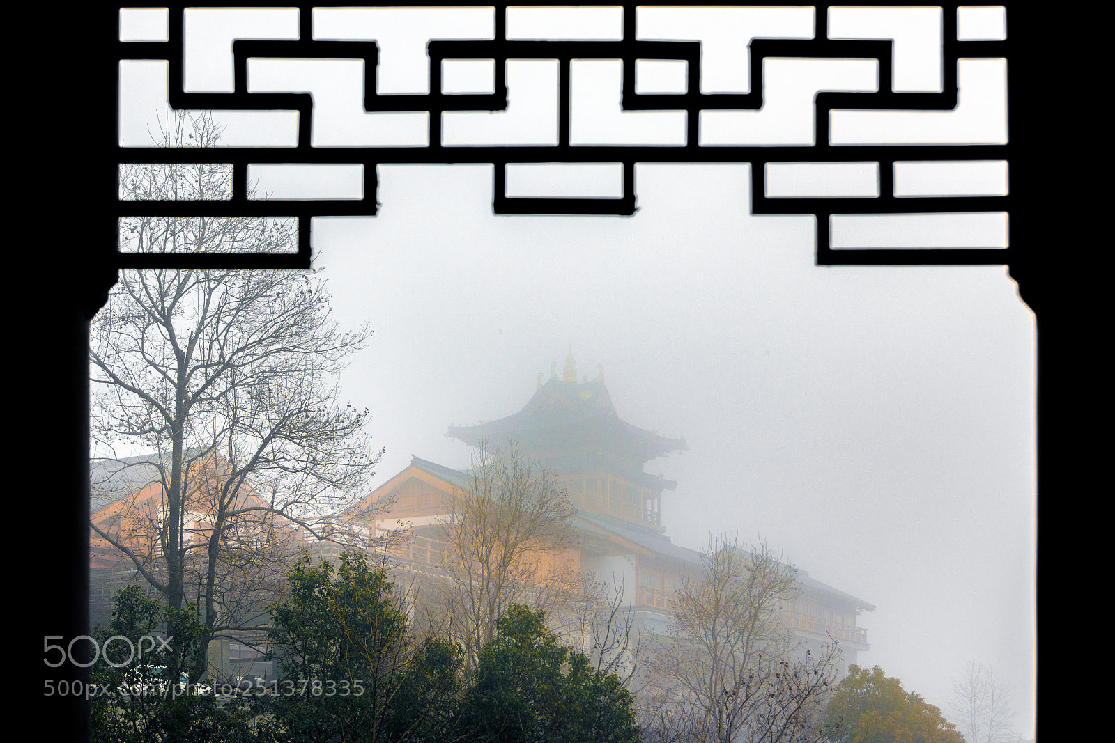 Canon EOS 70D sample photo. The fog temples 雾中庙宇 photography