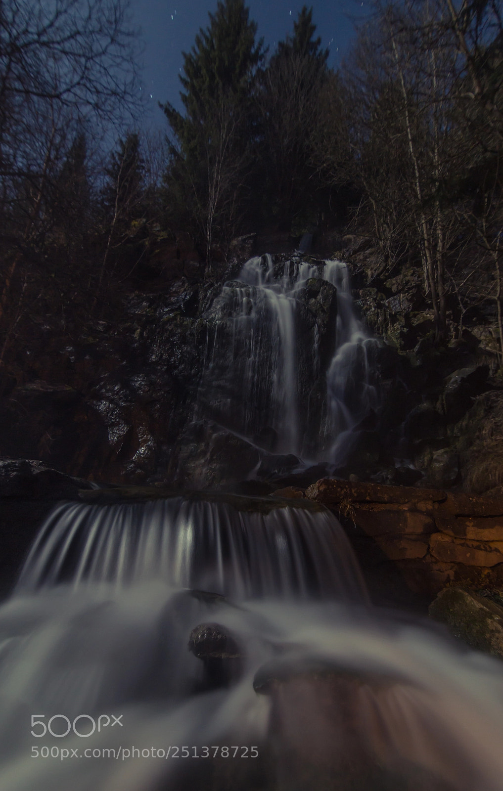 Sony a6000 sample photo. Waterfall photography