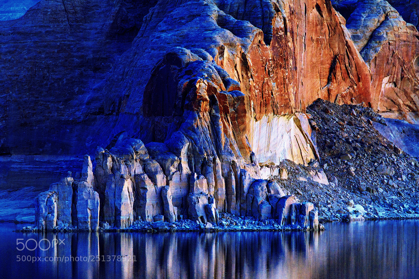 Canon EOS 7D sample photo. Lake powell dawn photography