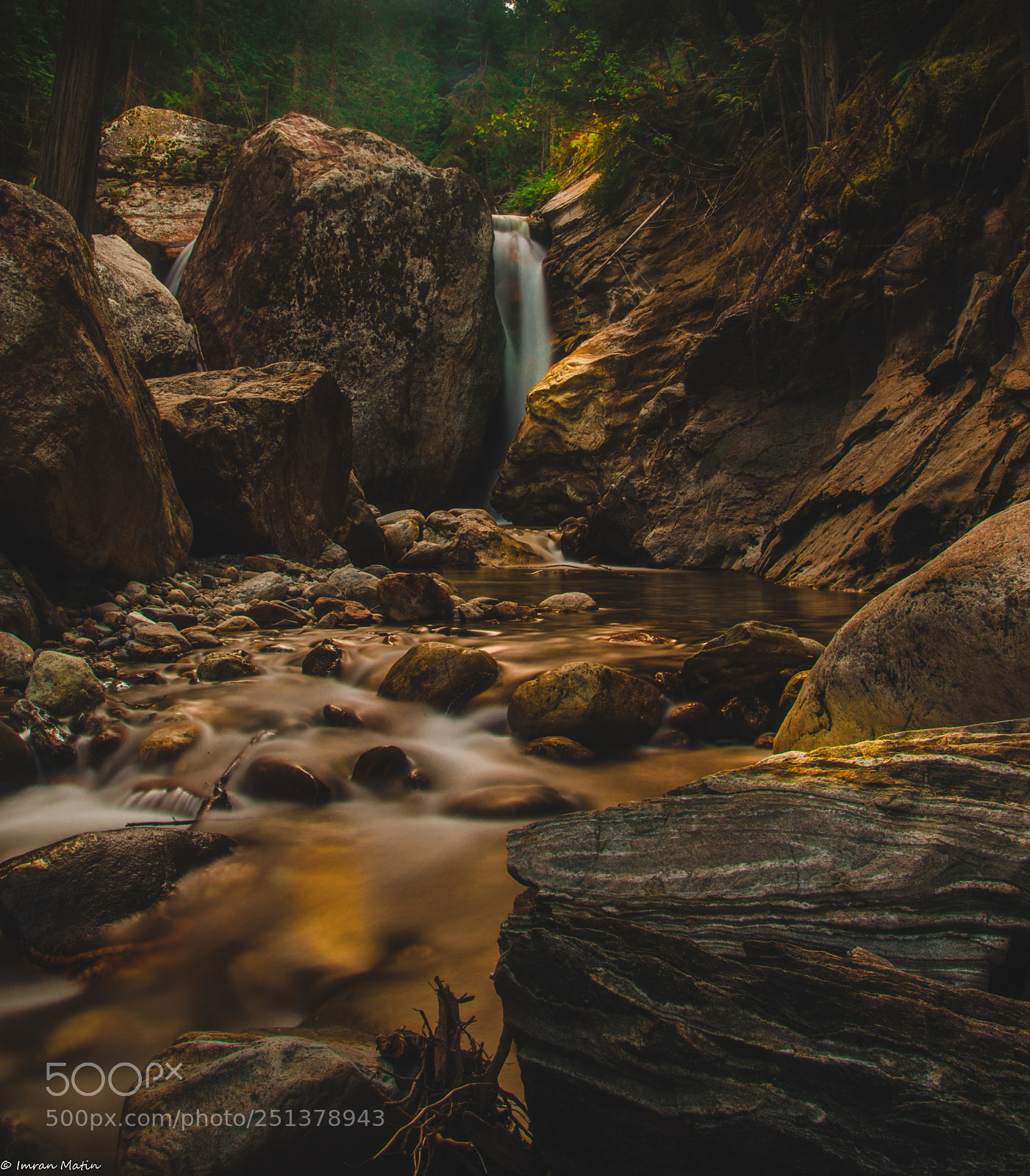 Nikon D7000 sample photo. Sicamous creek falls photography