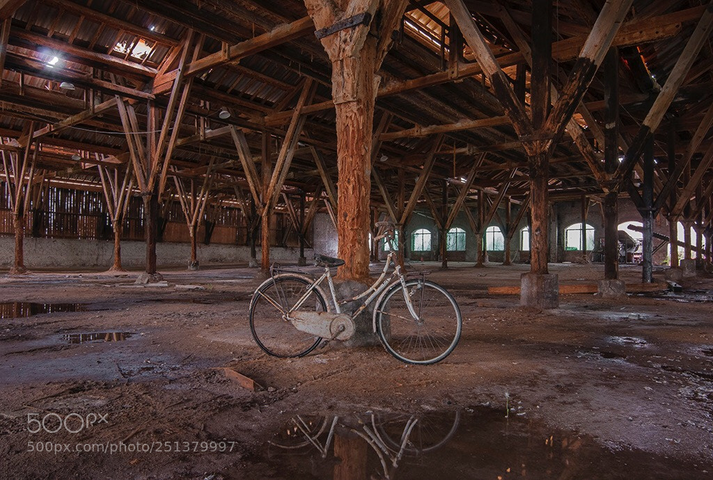 Nikon D300S sample photo. Pedalata industriale  photography