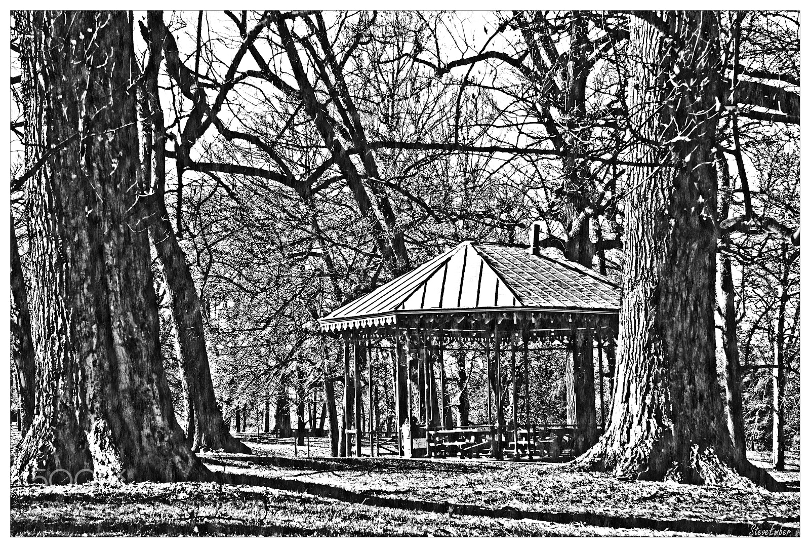 Canon EOS 40D sample photo. A pavilion in the photography