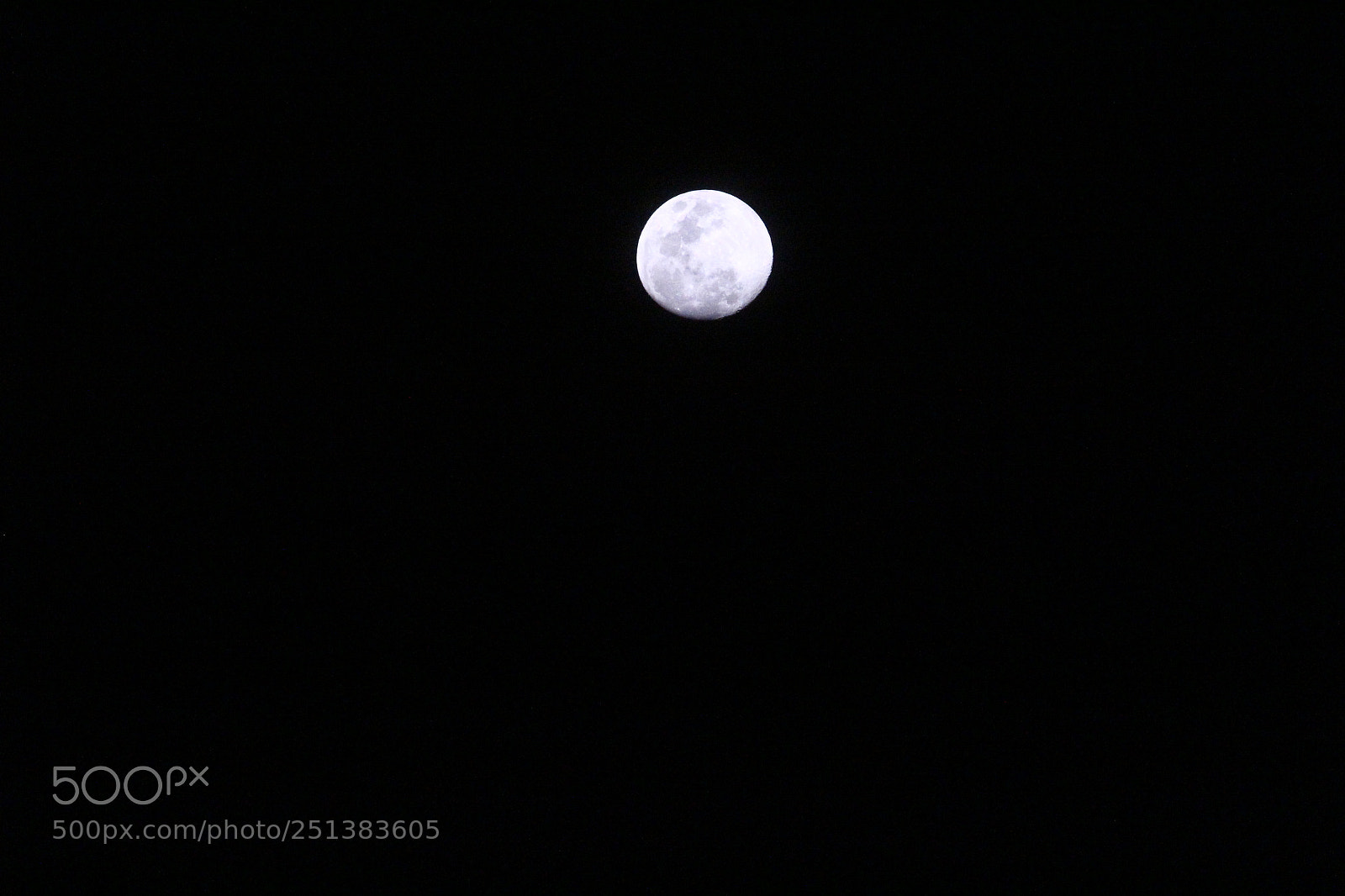 Canon EF-S 55-250mm F4-5.6 IS II sample photo. Super moon photography