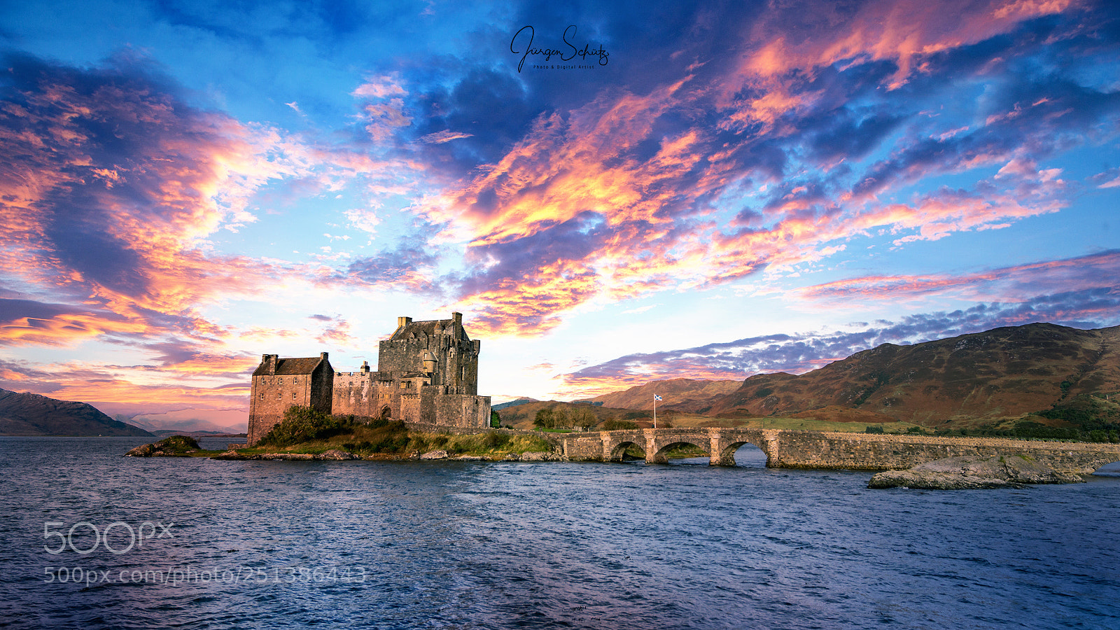 Sony ILCA-77M2 sample photo. Eilean donan castle photography
