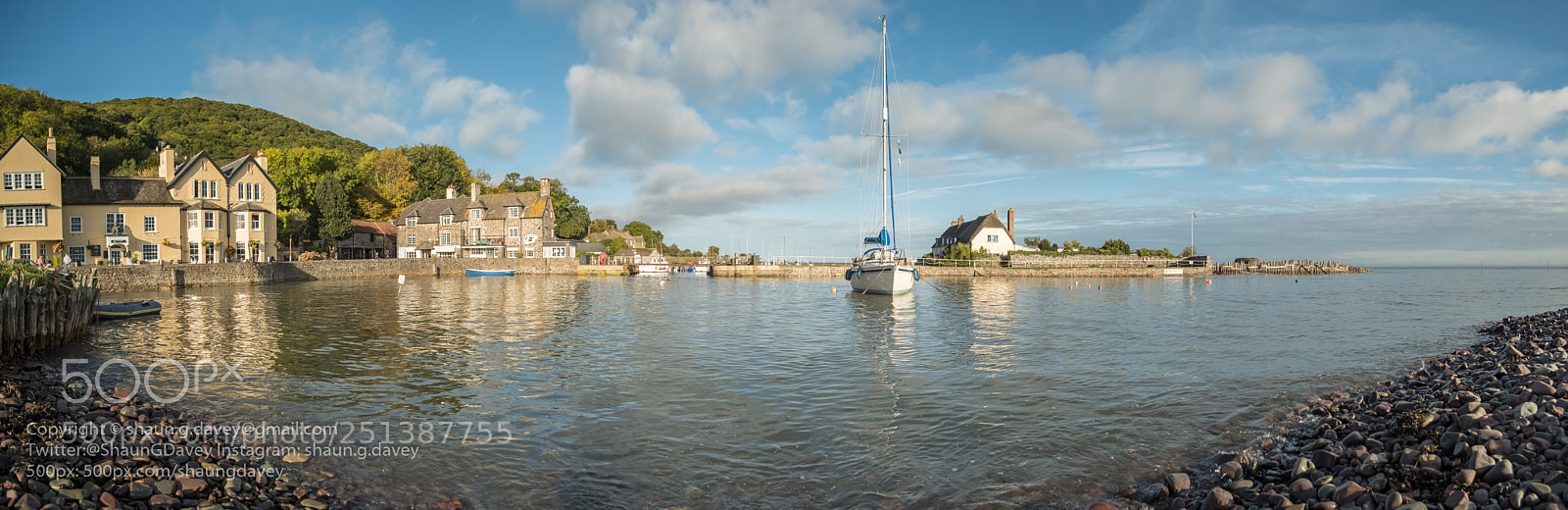 Fujifilm X-T2 sample photo. High spring tide, porlock photography