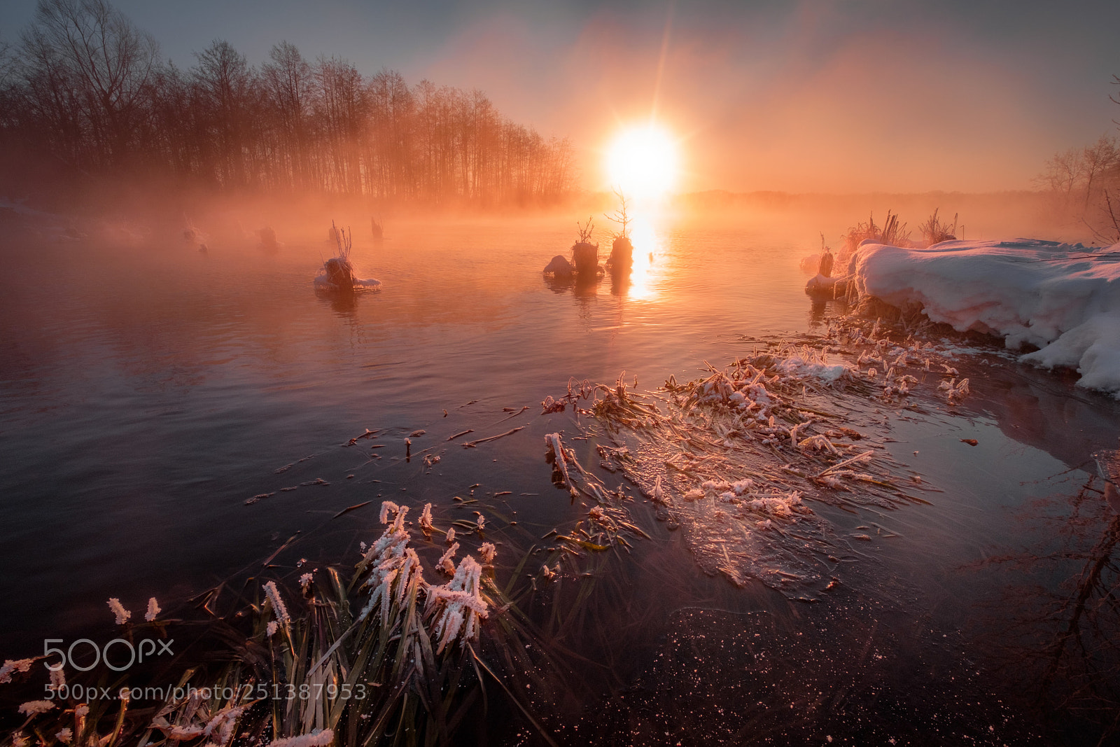 Fujifilm X-H1 sample photo. Lake in shatura photography
