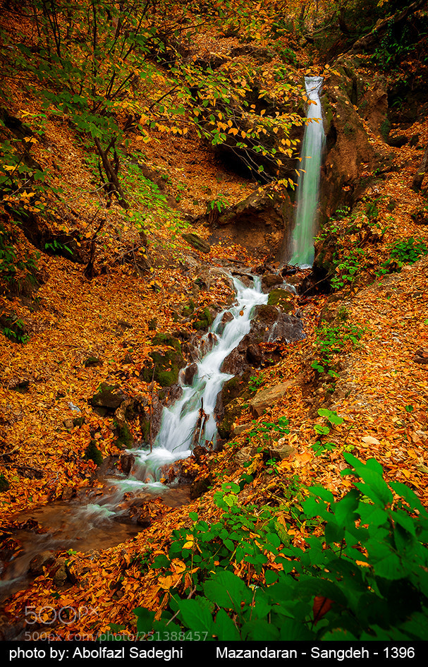 Nikon D7100 sample photo. Waterfall photography