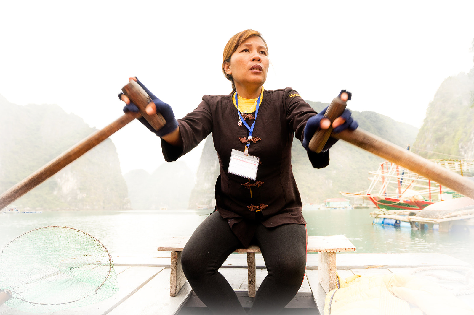 Sony a7 sample photo. Ha long rower photography