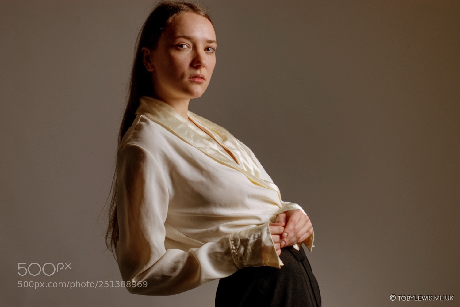 Nikon D5300 sample photo. Polly cream blouse photography