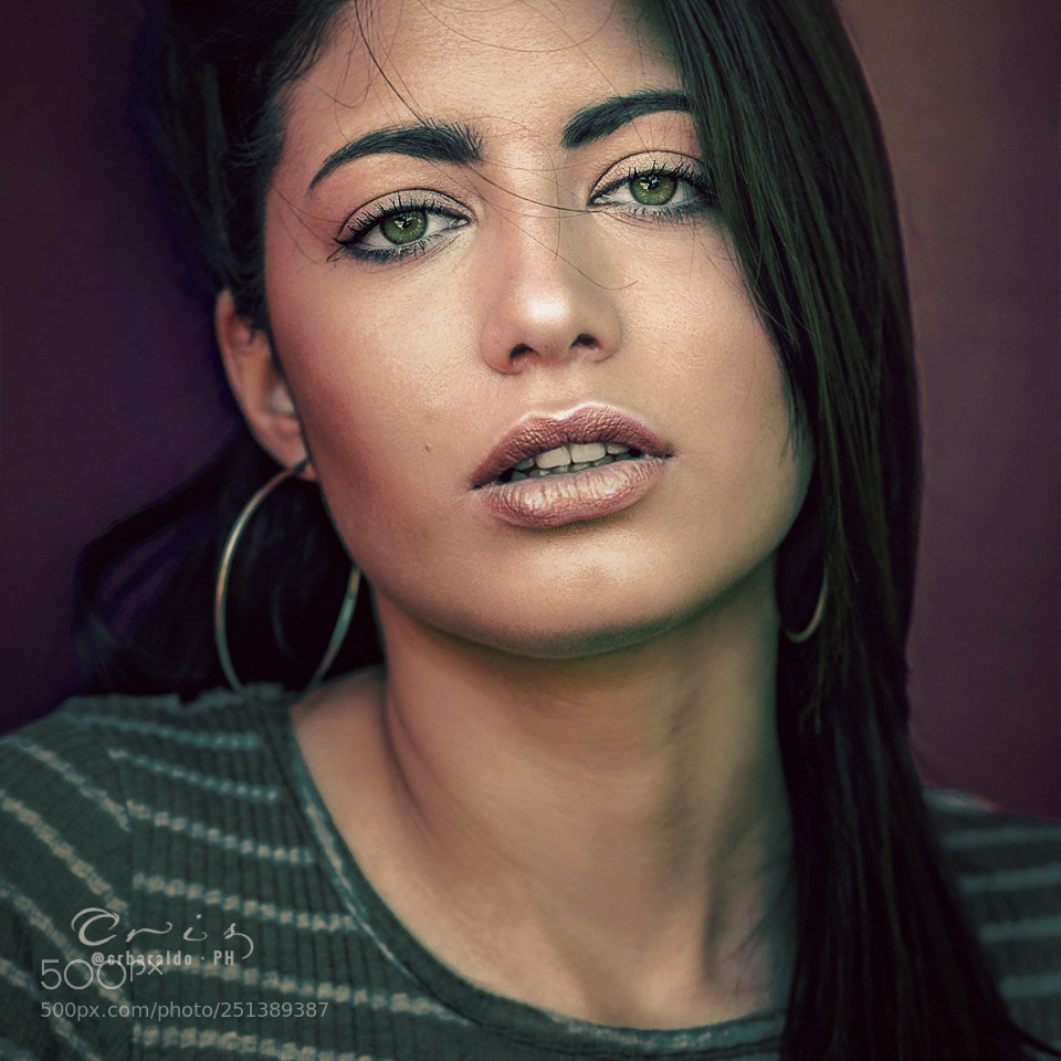 Nikon D810 sample photo. Green eyes photography