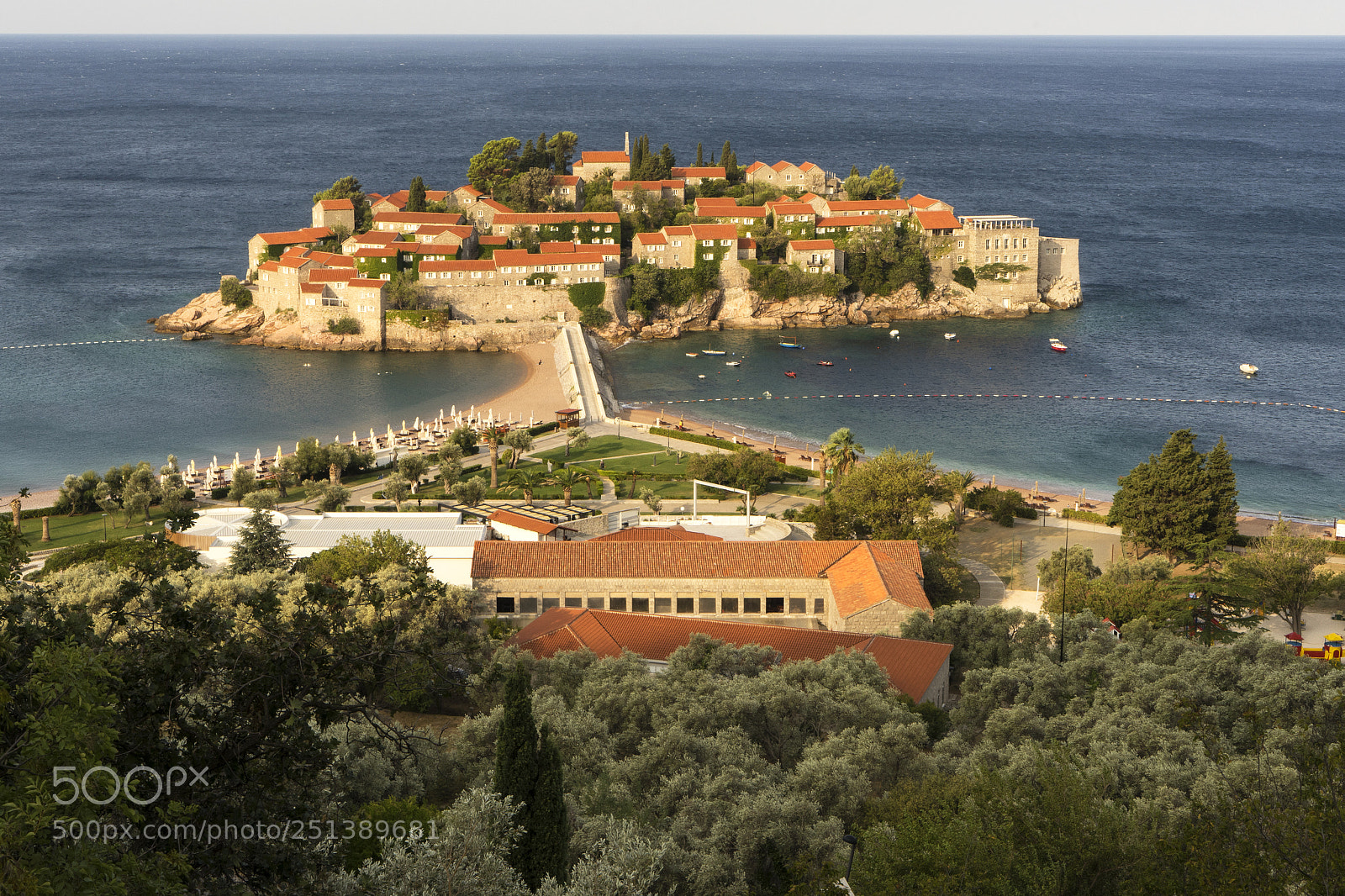 Sony a7 sample photo. Budva sveti stefan photography