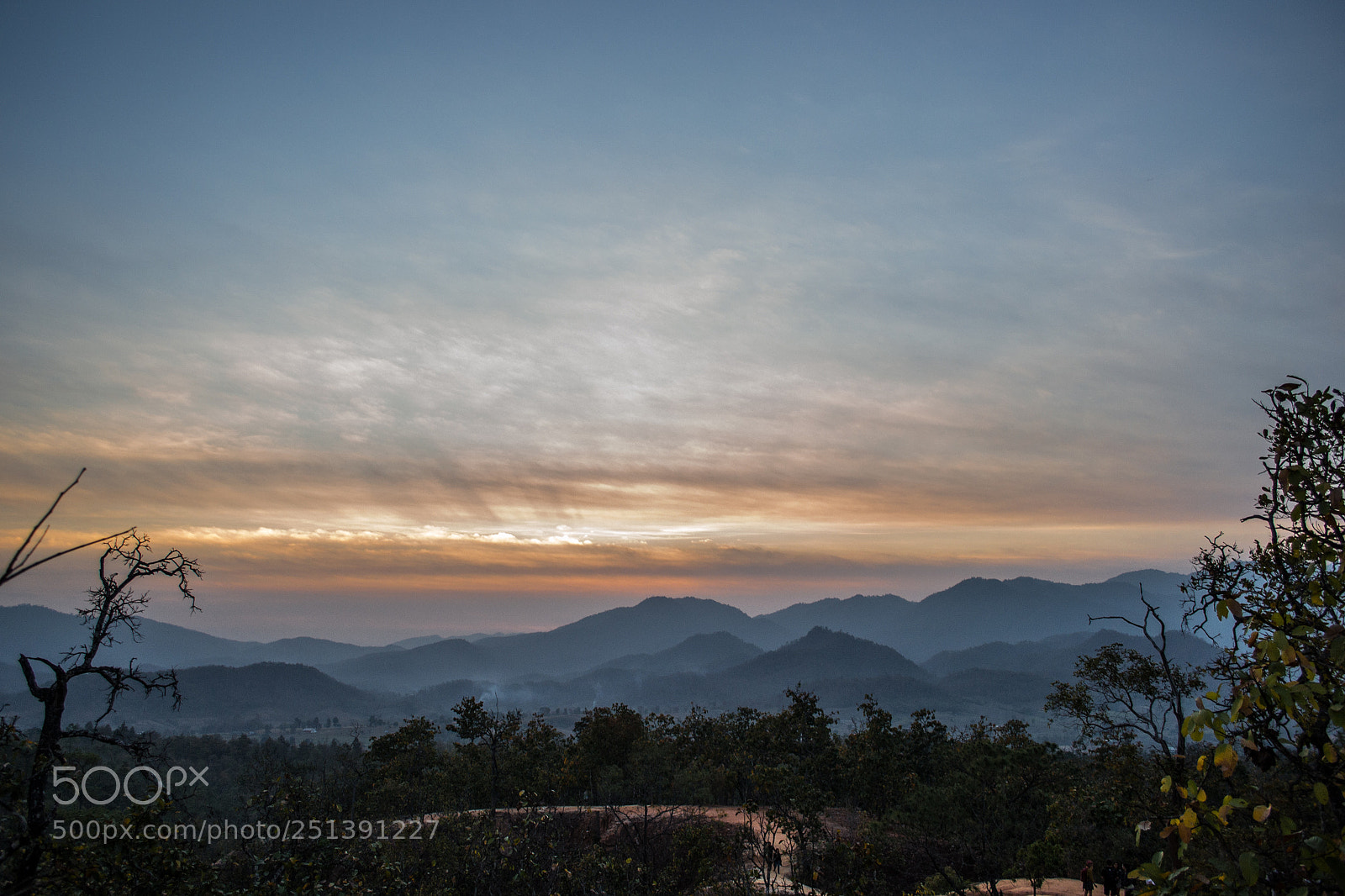 Nikon D3100 sample photo. Sunset in pai, thailand photography