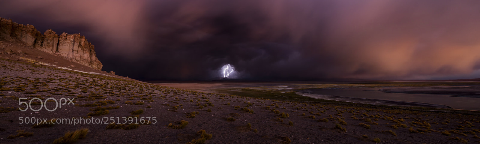Nikon D800 sample photo. Amazing nocturnal landscape panorama photography