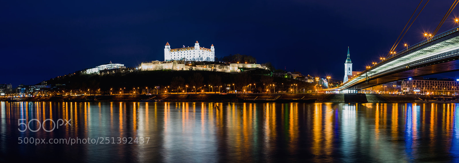 Nikon D5300 sample photo. Night on danube photography