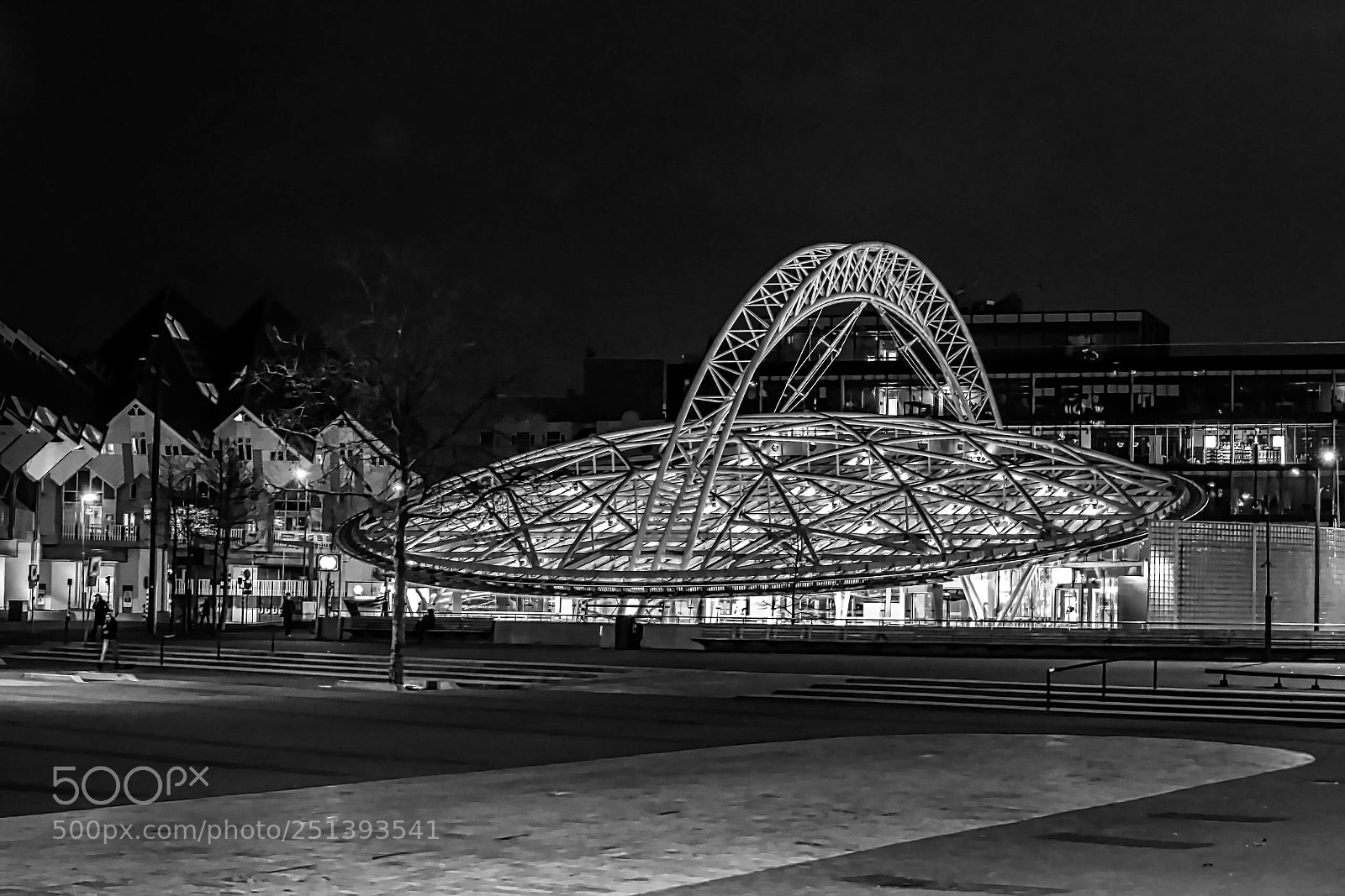 Nikon D500 sample photo. Blaak station, rotterdam photography