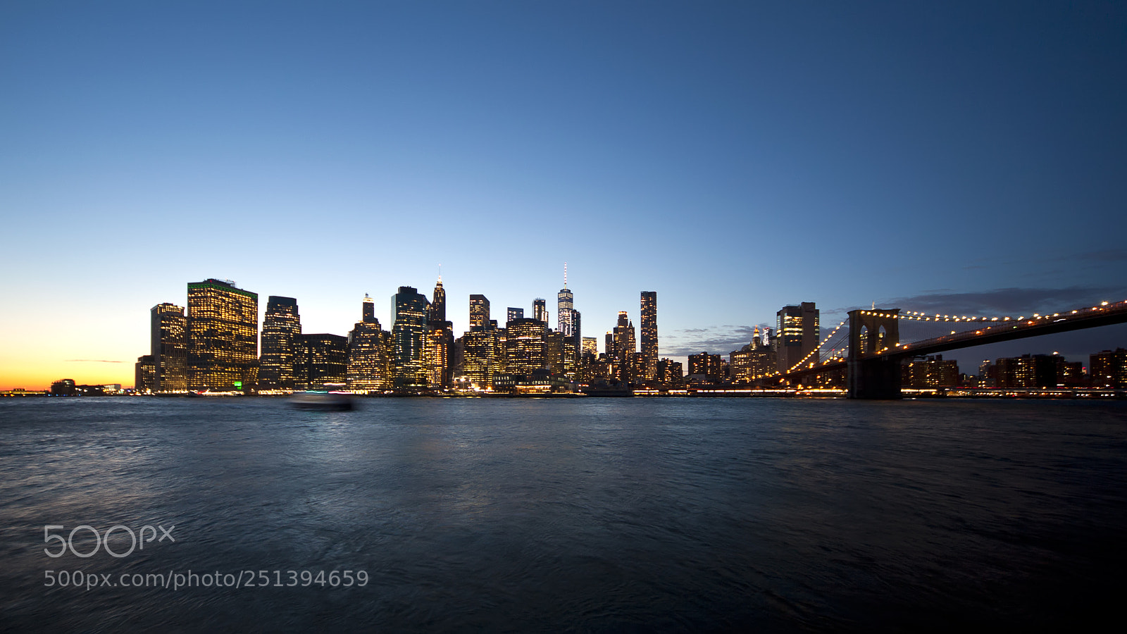 Canon EOS 5D Mark II sample photo. New york city skyline photography