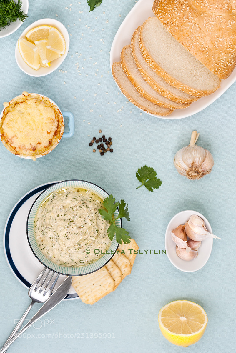 Nikon D3 sample photo. Pasta from eggplant and photography