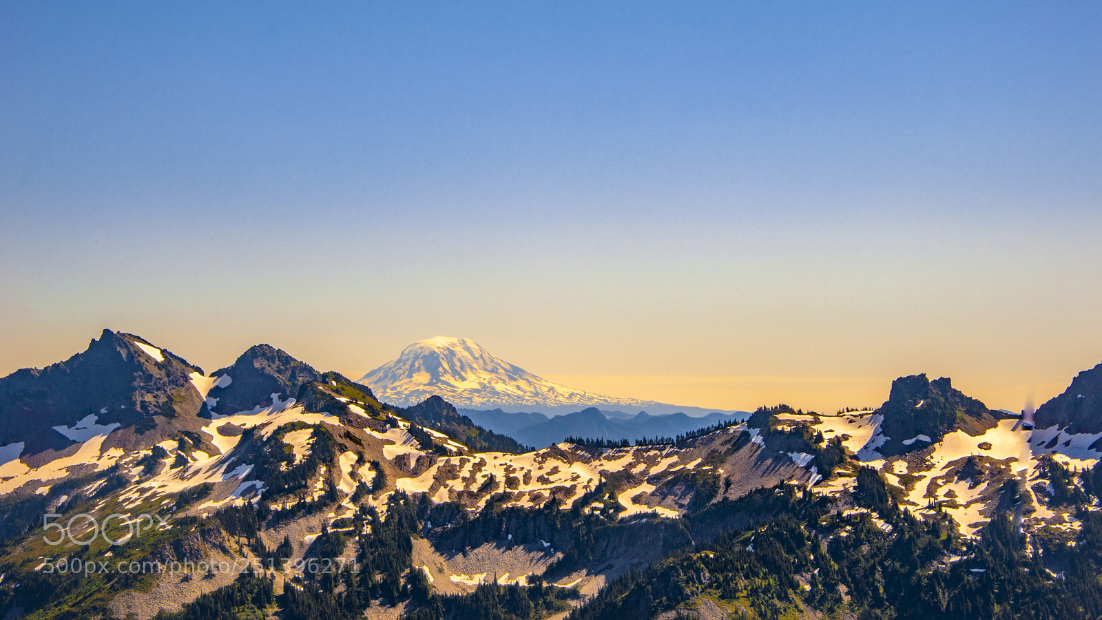 Nikon D700 sample photo. Mount adams, washington photography