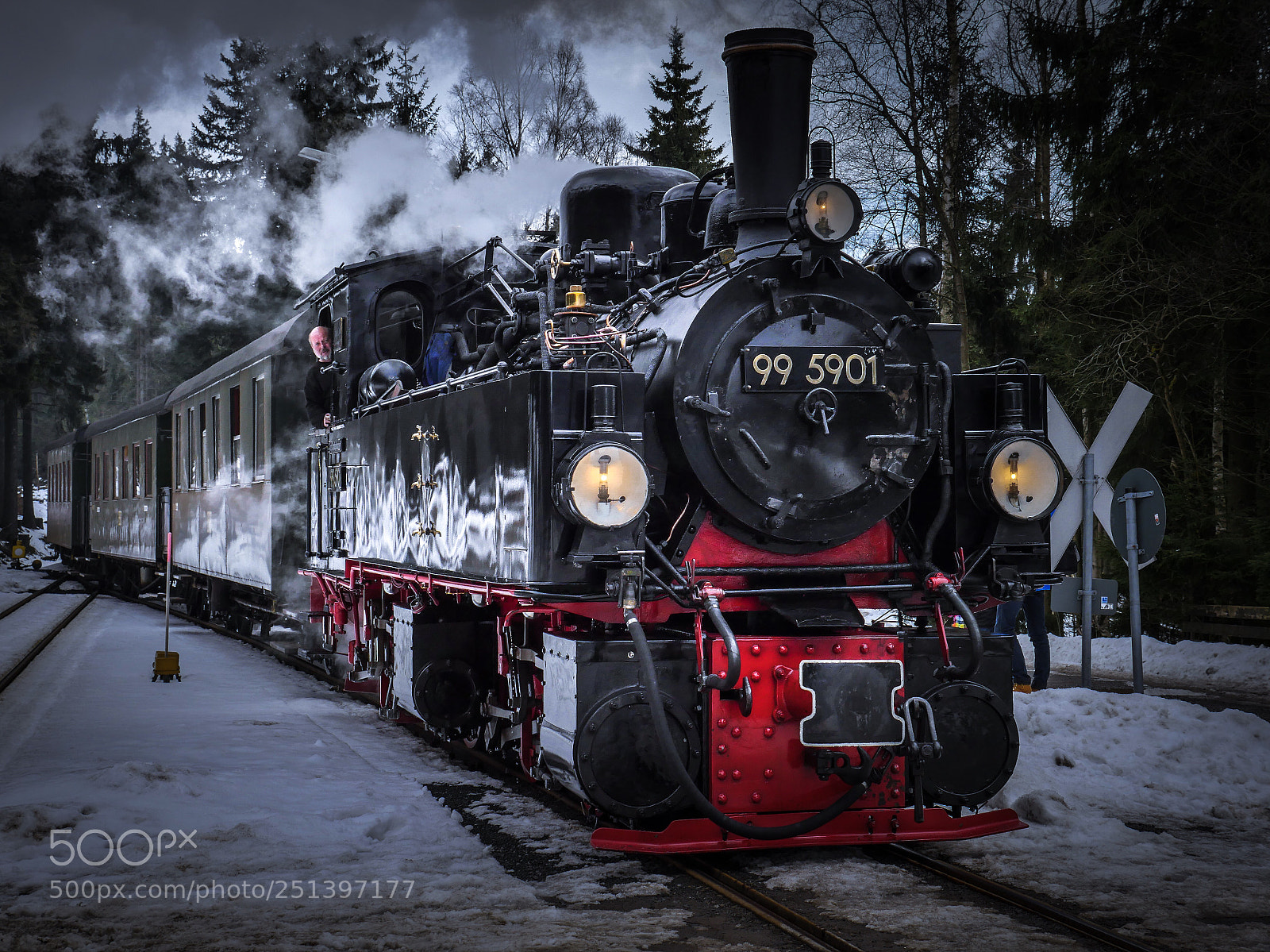 Panasonic Lumix DMC-GX8 sample photo. Brockenbahn - harz photography