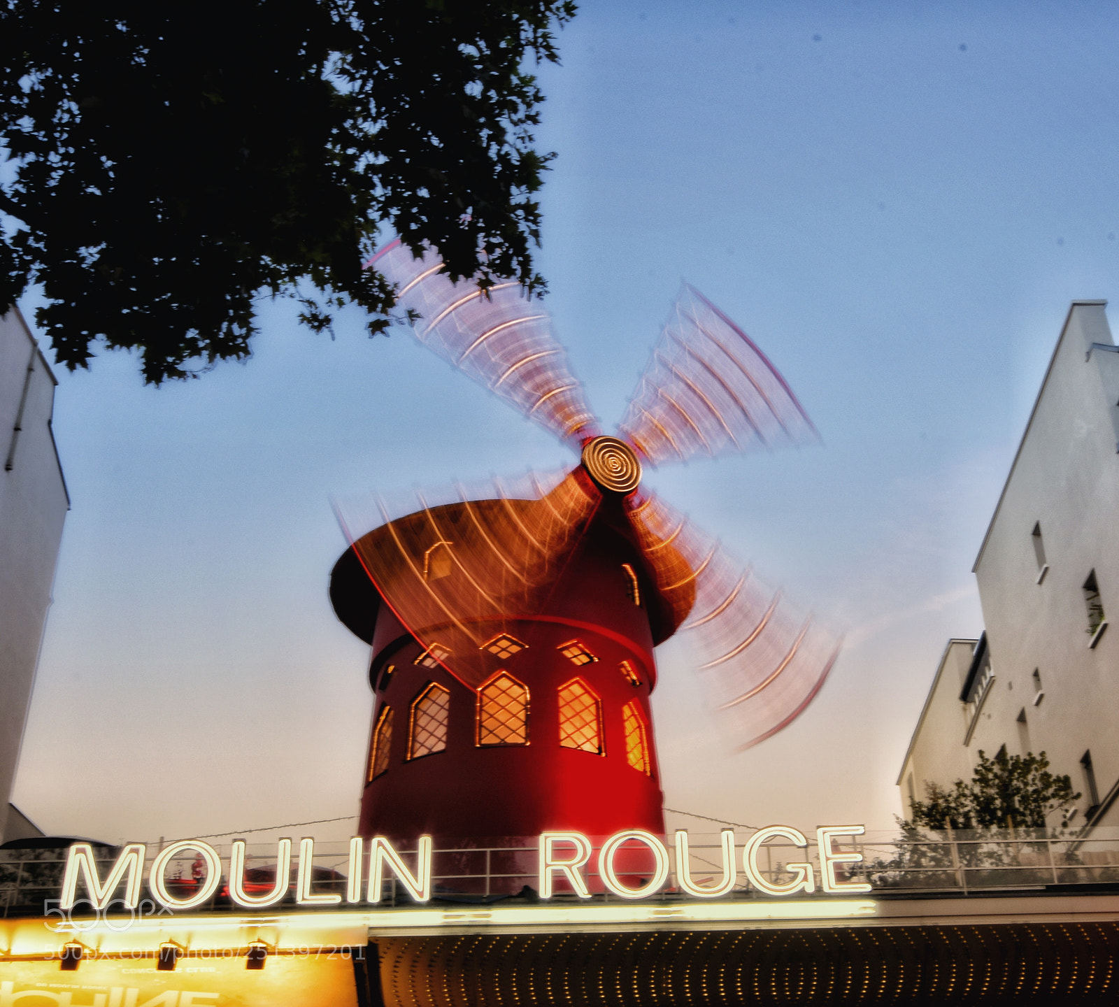 Nikon D5500 sample photo. Moulin rouge photography