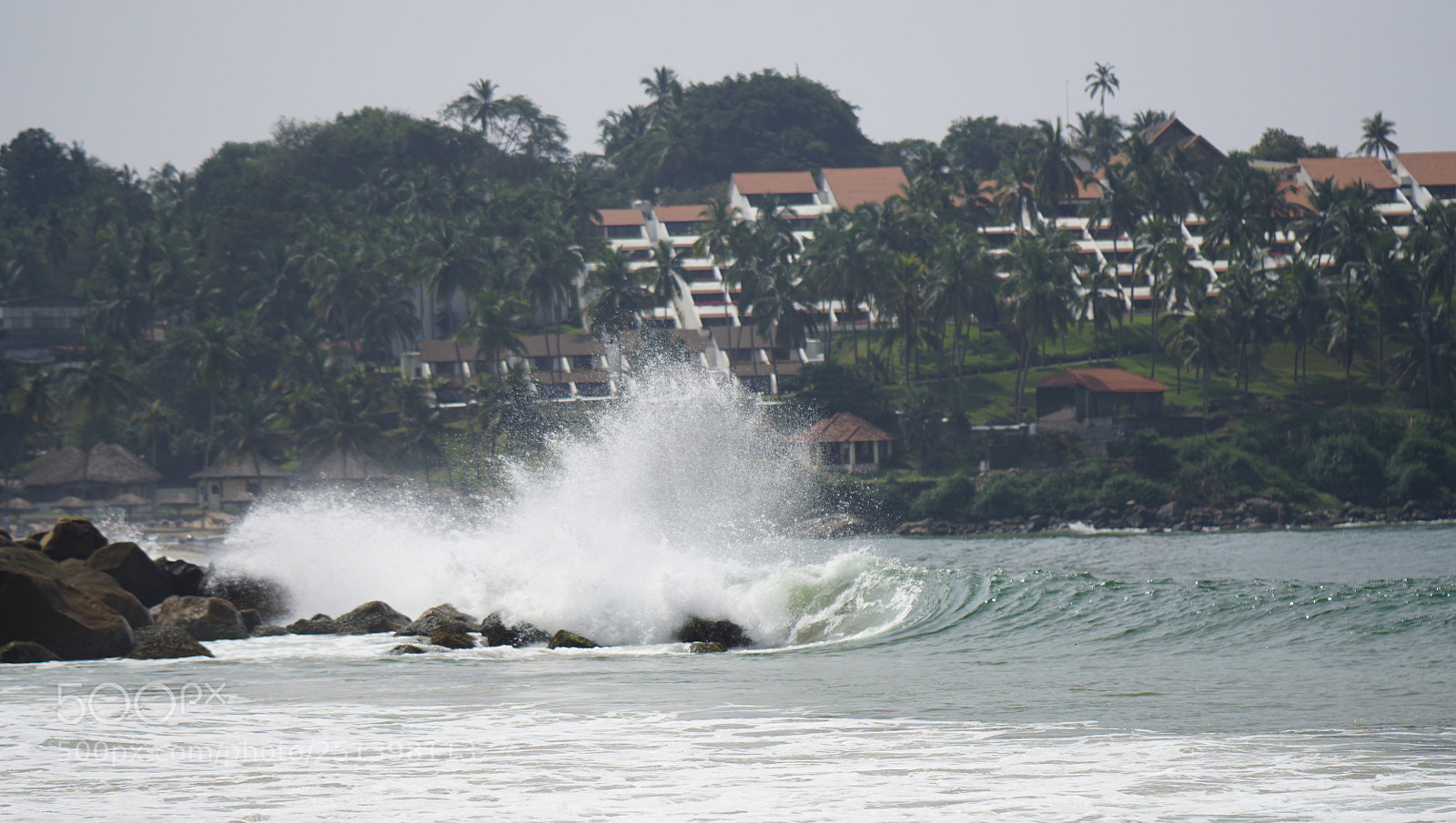 Sony a6500 sample photo. Ocean coast with waves photography