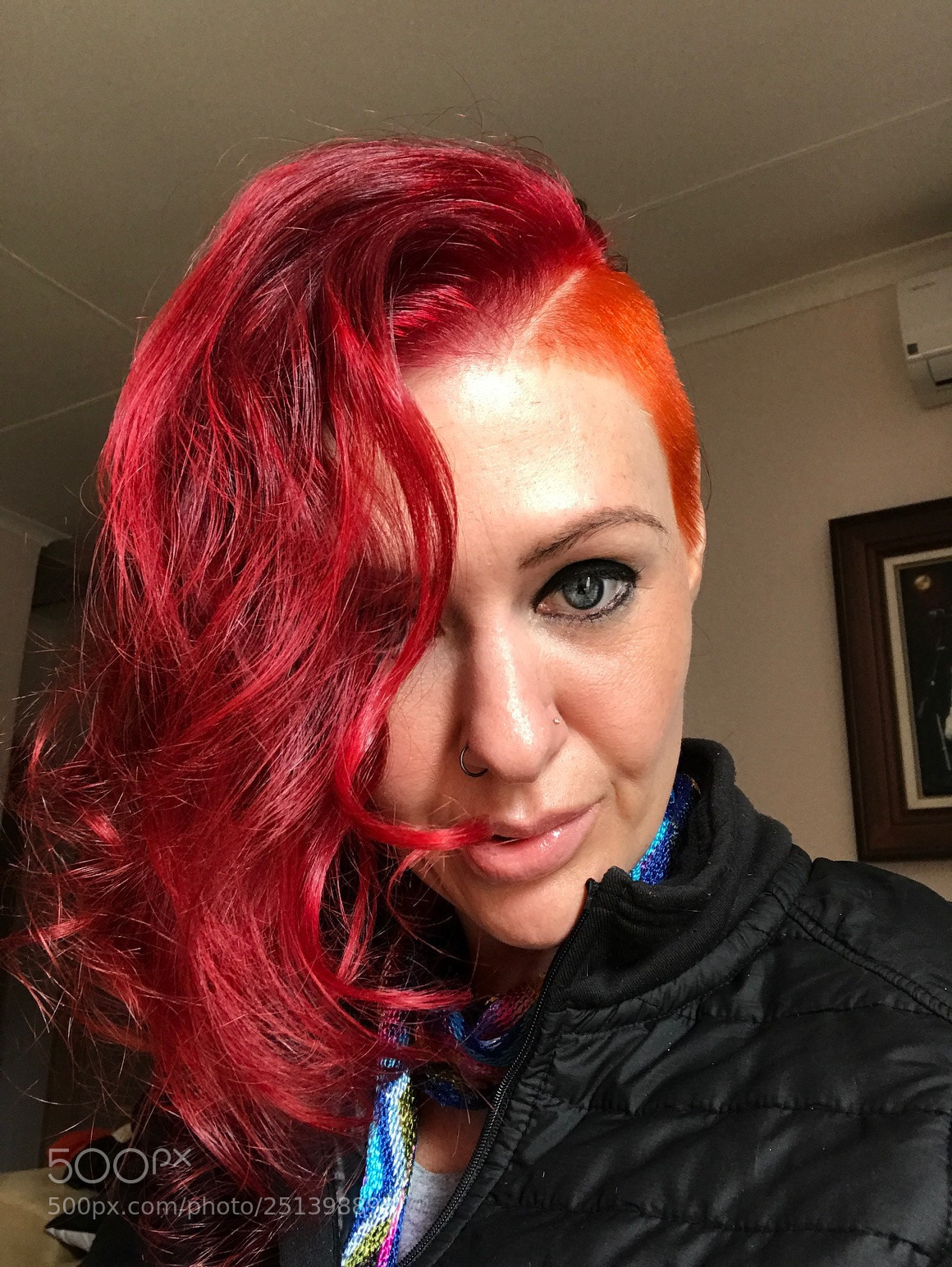 Apple iPhone 7 Plus sample photo. Cyberpunk girl photography