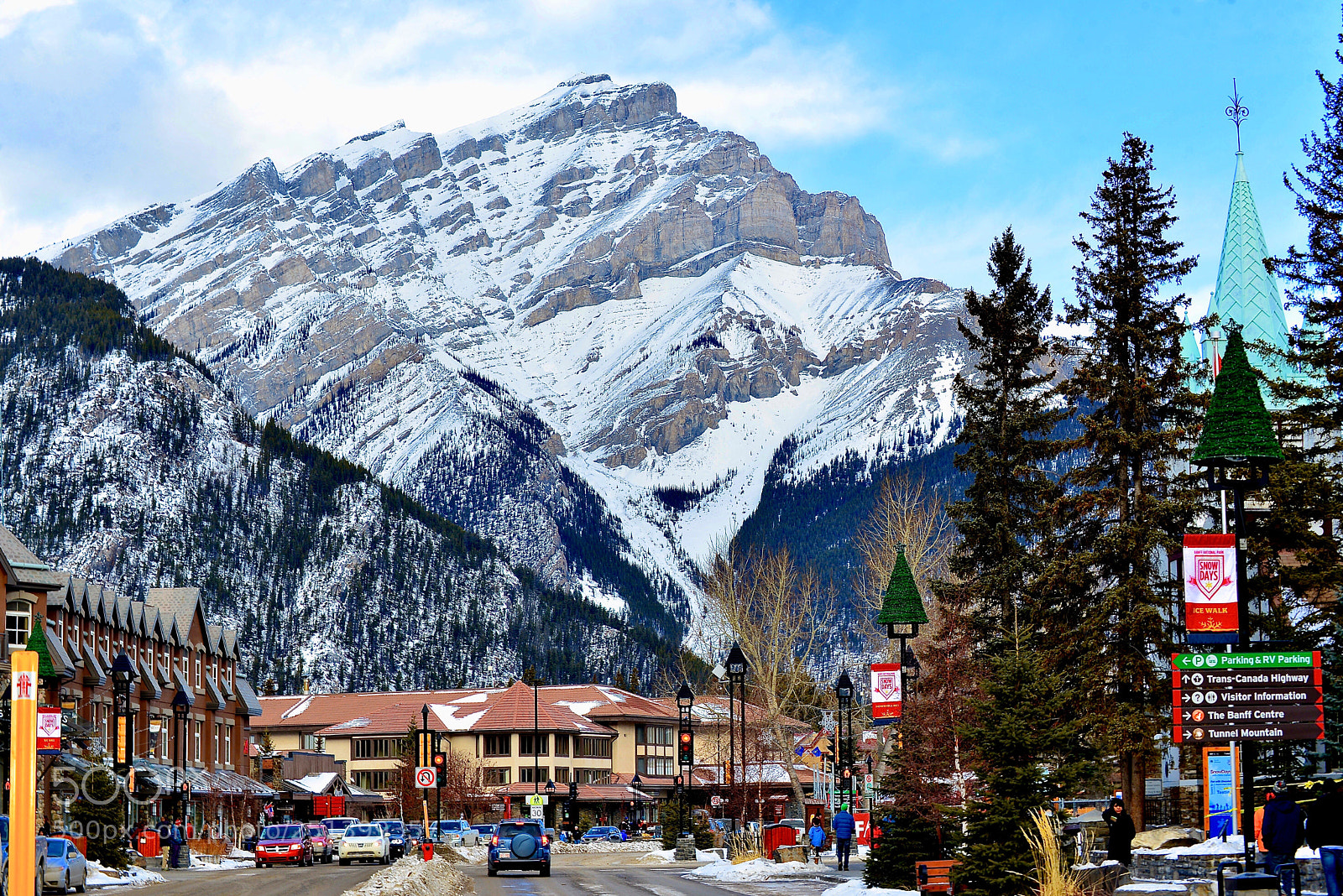 Nikon D600 sample photo. Beautiful banff town at photography