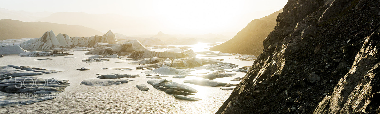 Nikon D800 sample photo. Panoramic landscape at sunset photography
