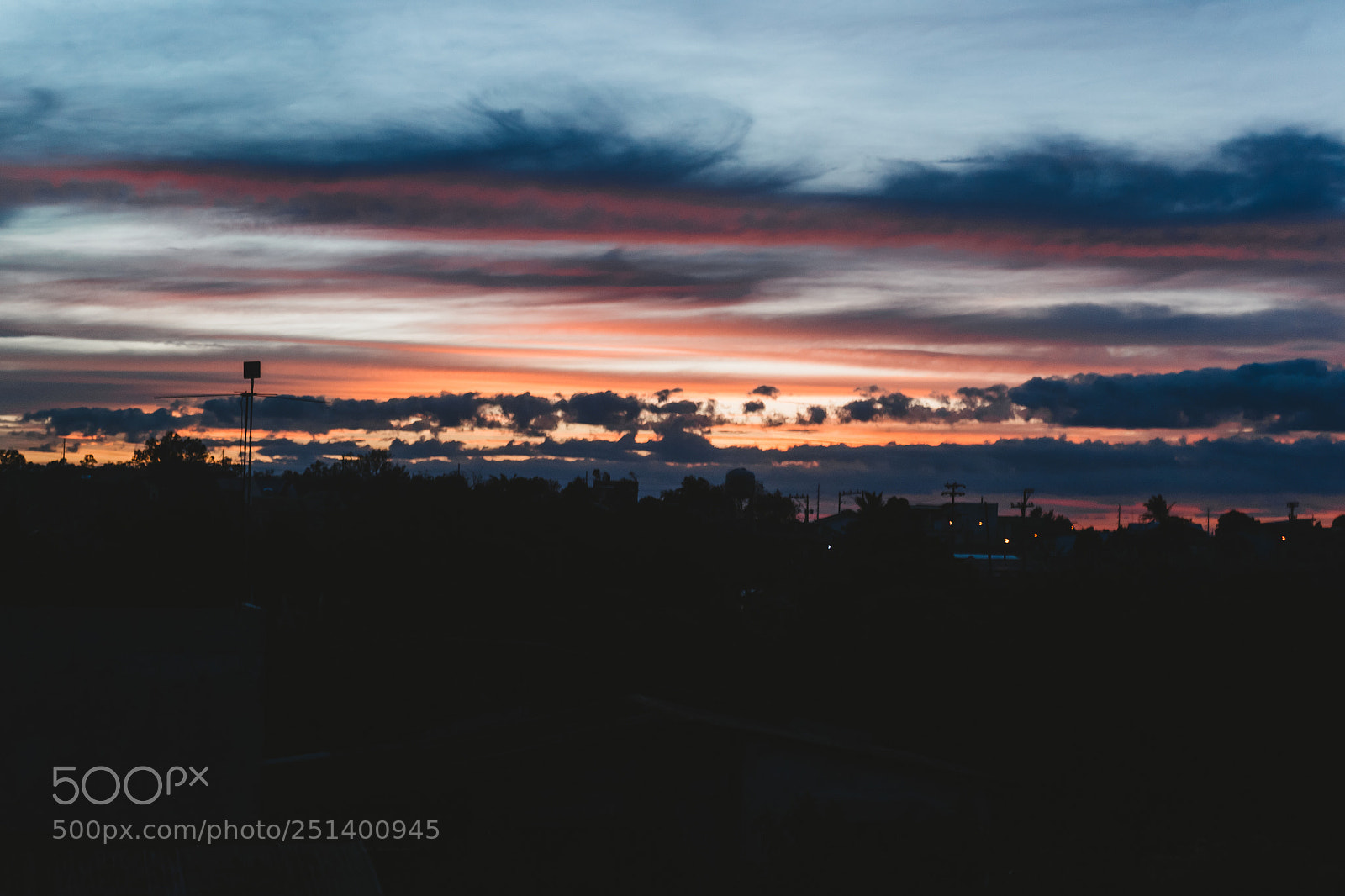 Nikon D3100 sample photo. Sunset photography