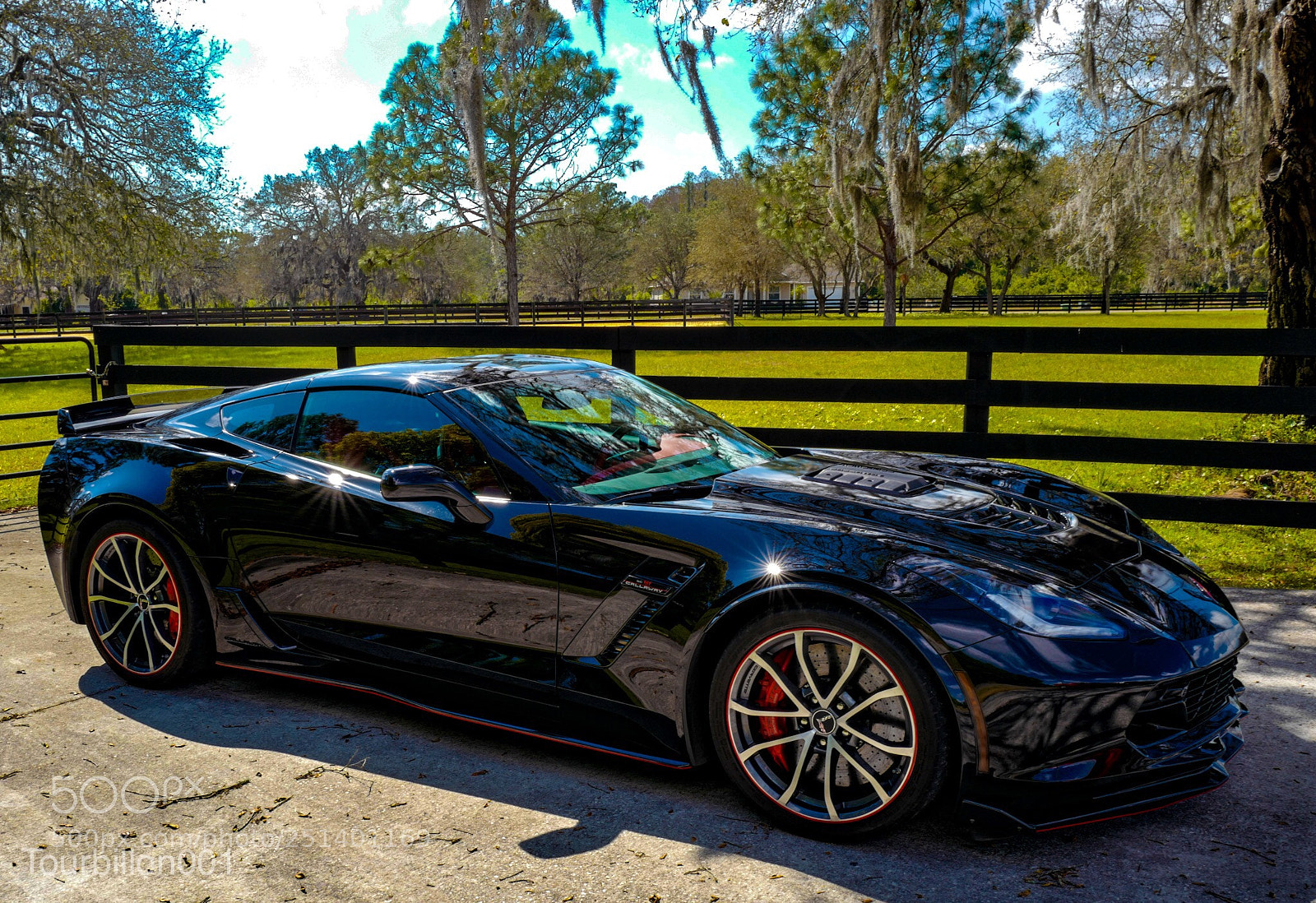 Leica Q (Typ 116) sample photo. Corvette on a back photography