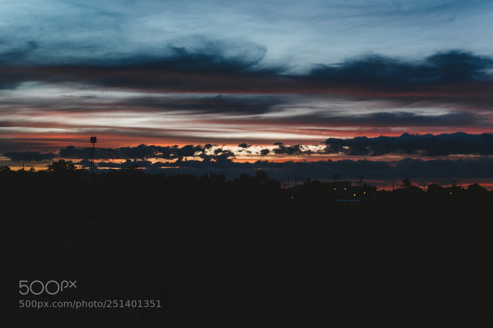 Nikon D3100 sample photo. Sunset photography