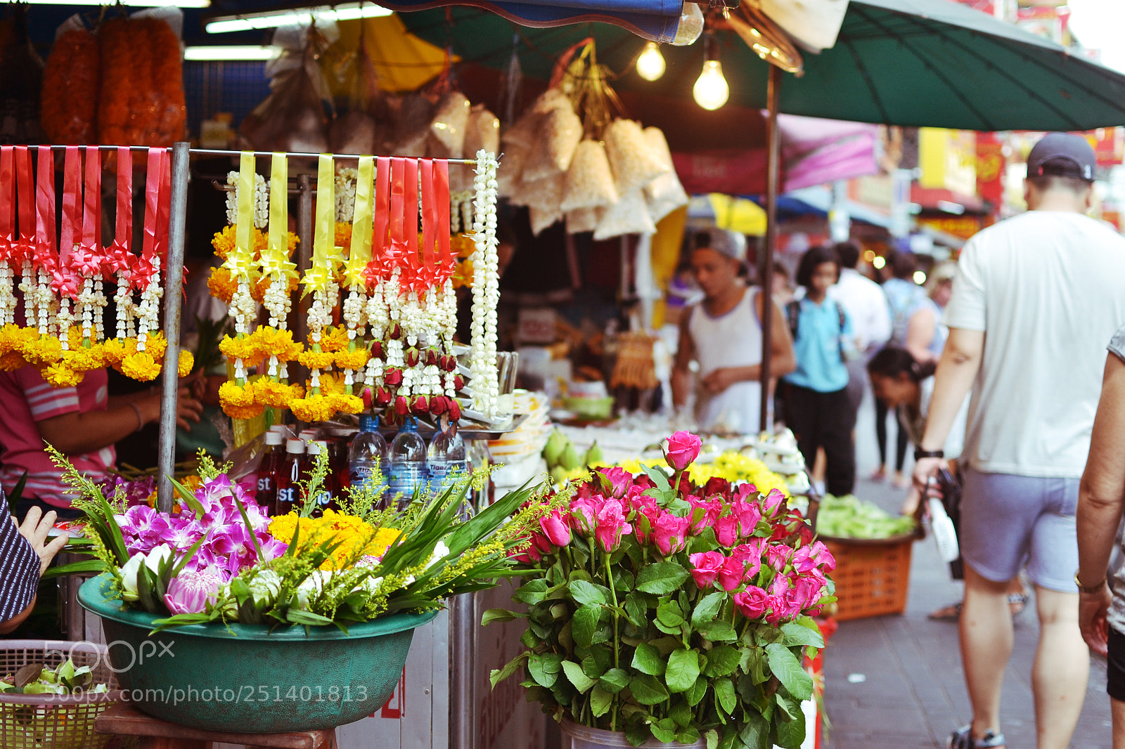 Nikon D3100 sample photo. Thai market - photo photography
