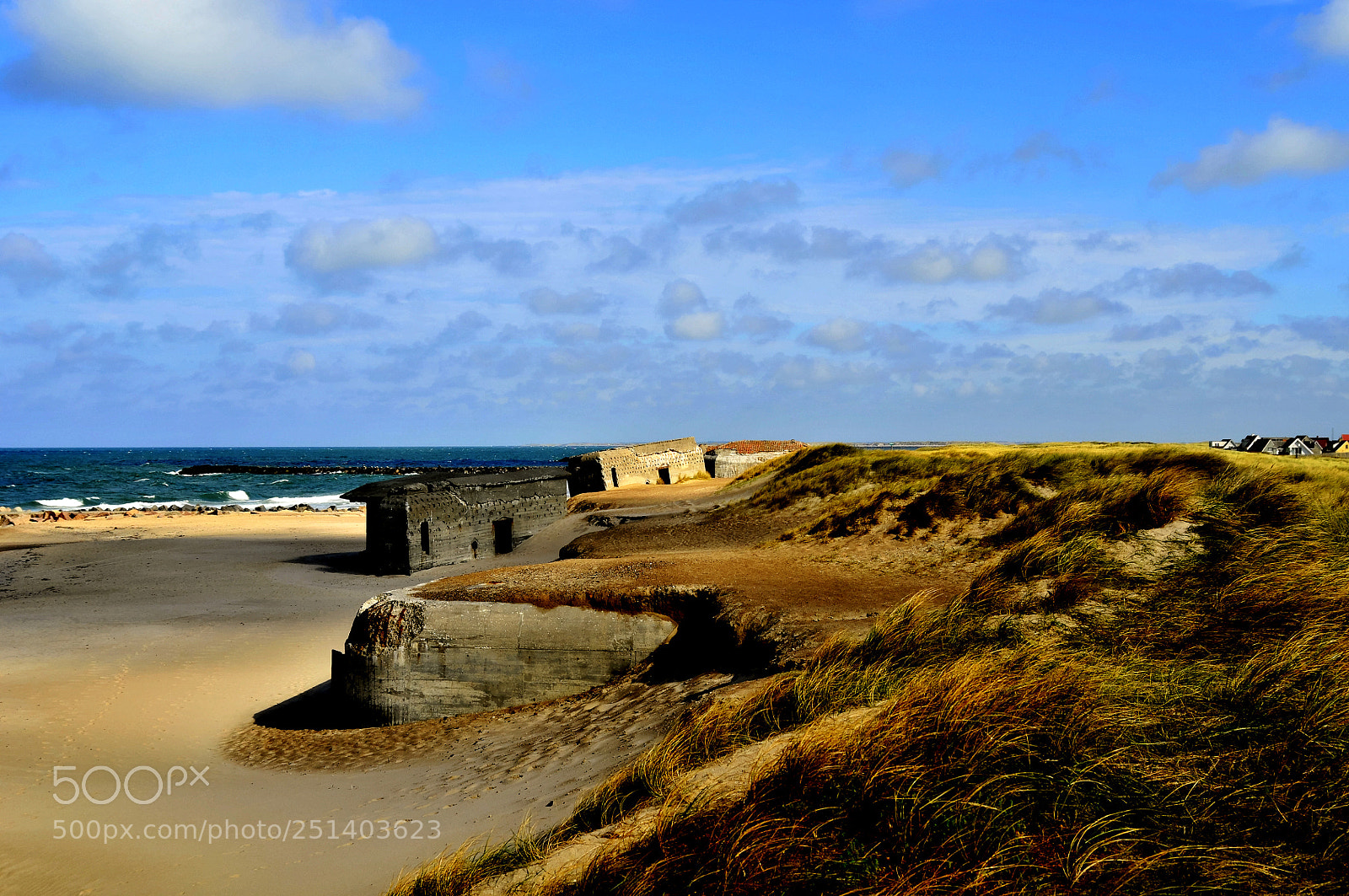 Nikon D300 sample photo. German bunkers from wwii photography