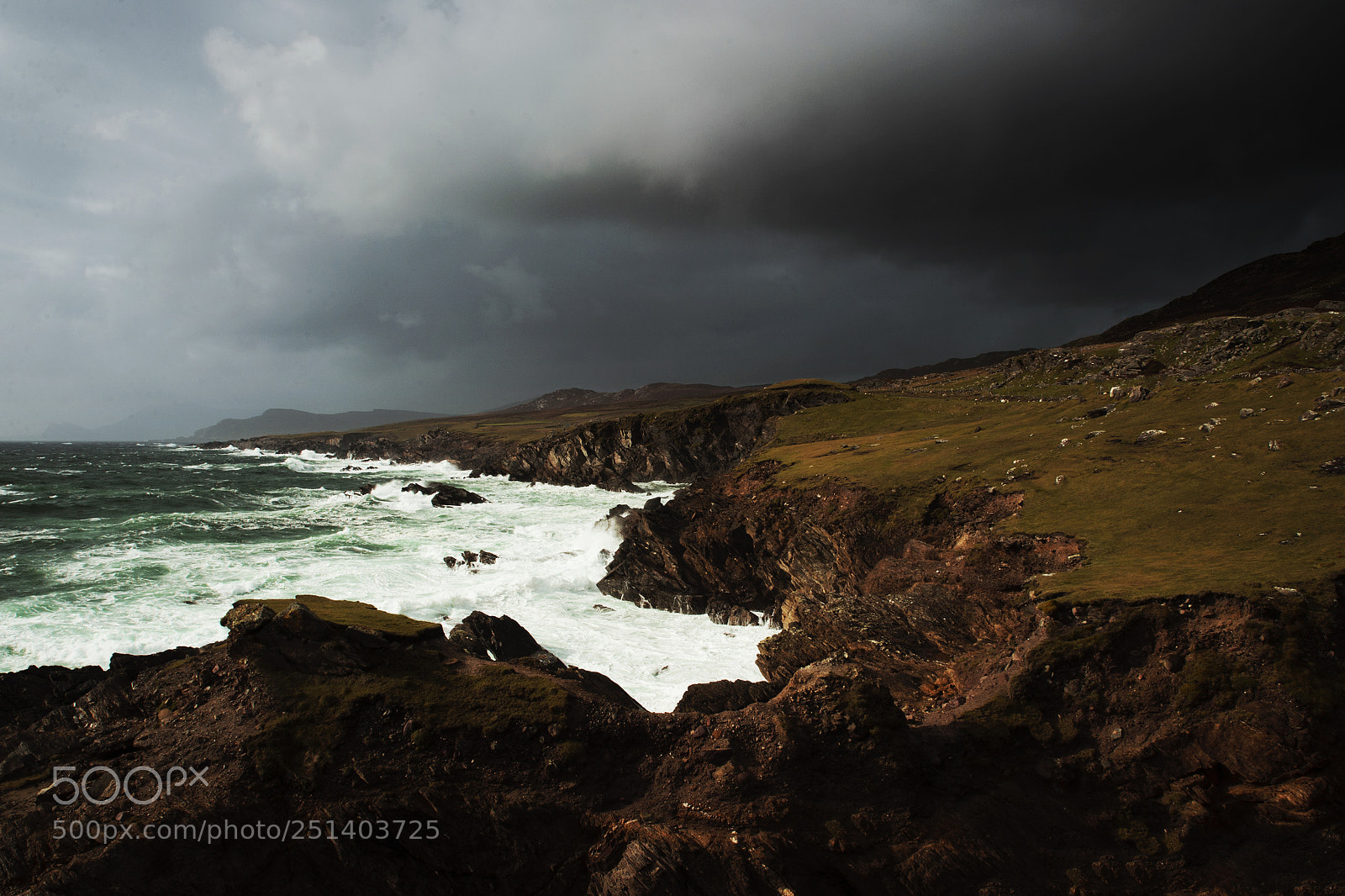 Nikon Df sample photo. West coast of achill photography