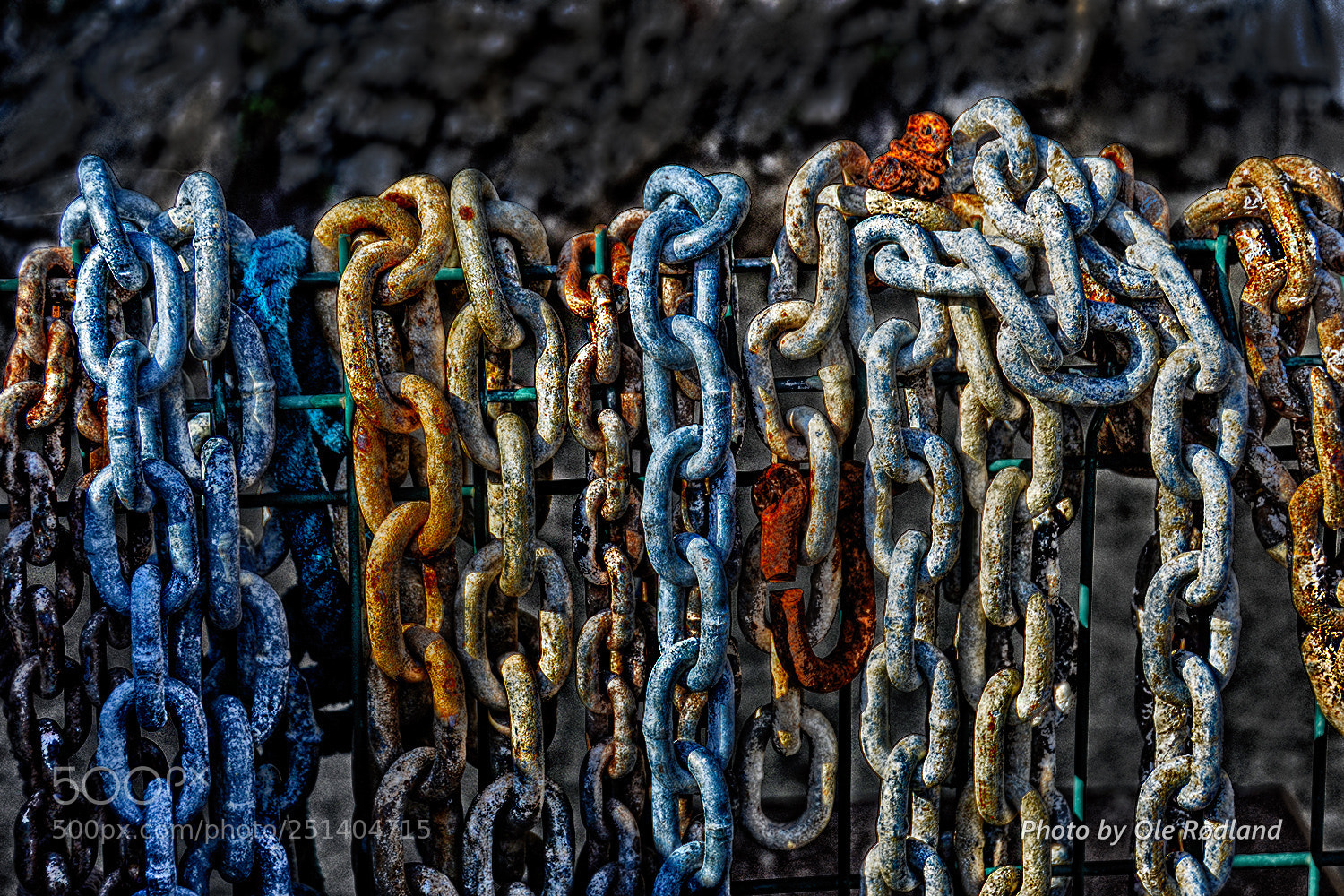 Nikon D5100 sample photo. Chains photography