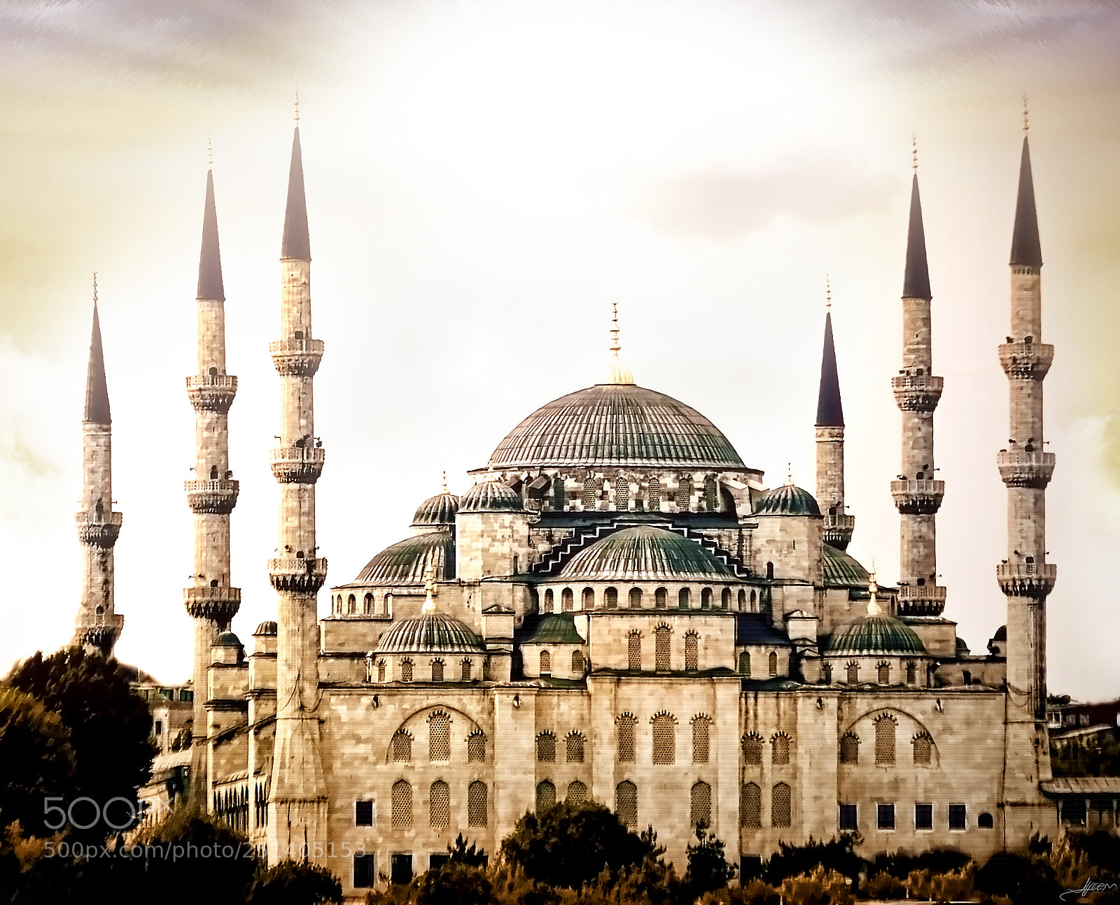 Nikon D3S sample photo. Blue mosque / istanbul photography