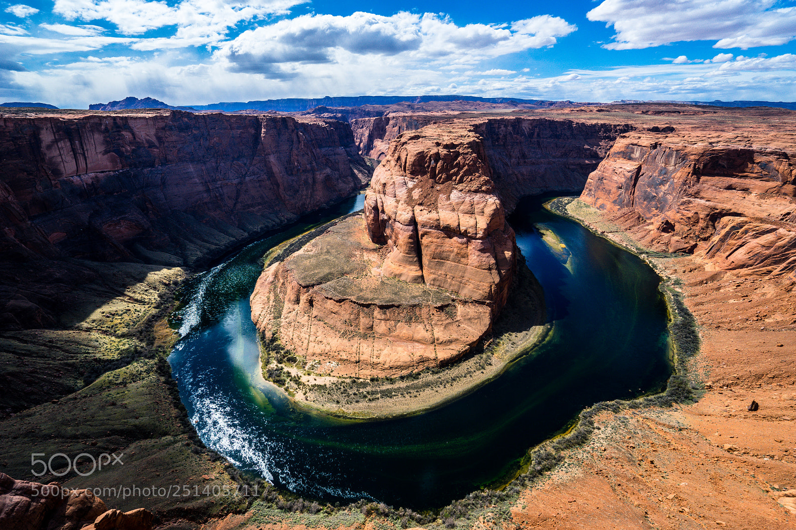Sony a7 sample photo. Horseshoe bend photography