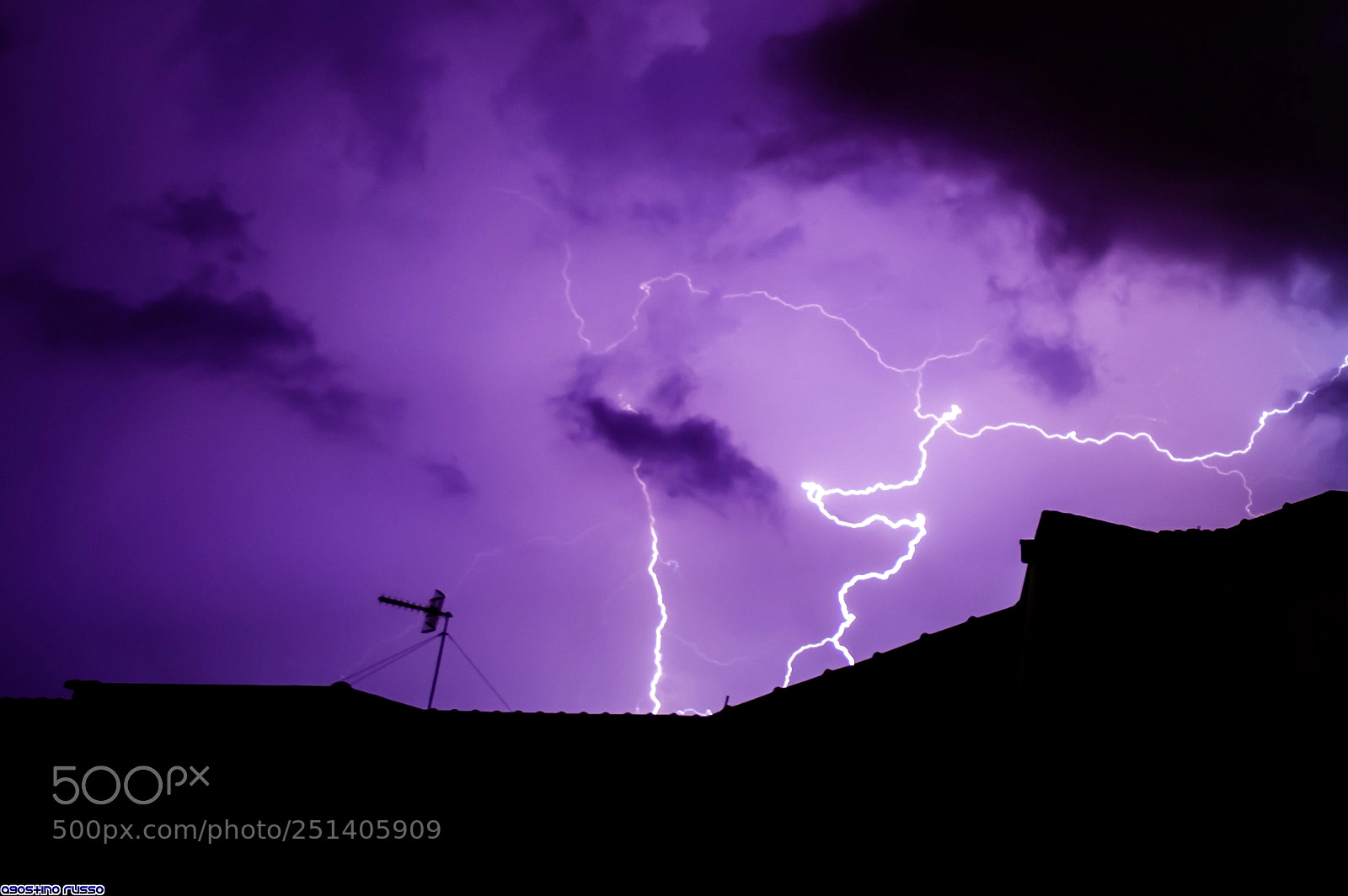 Nikon D3200 sample photo. Thunderstorm photography