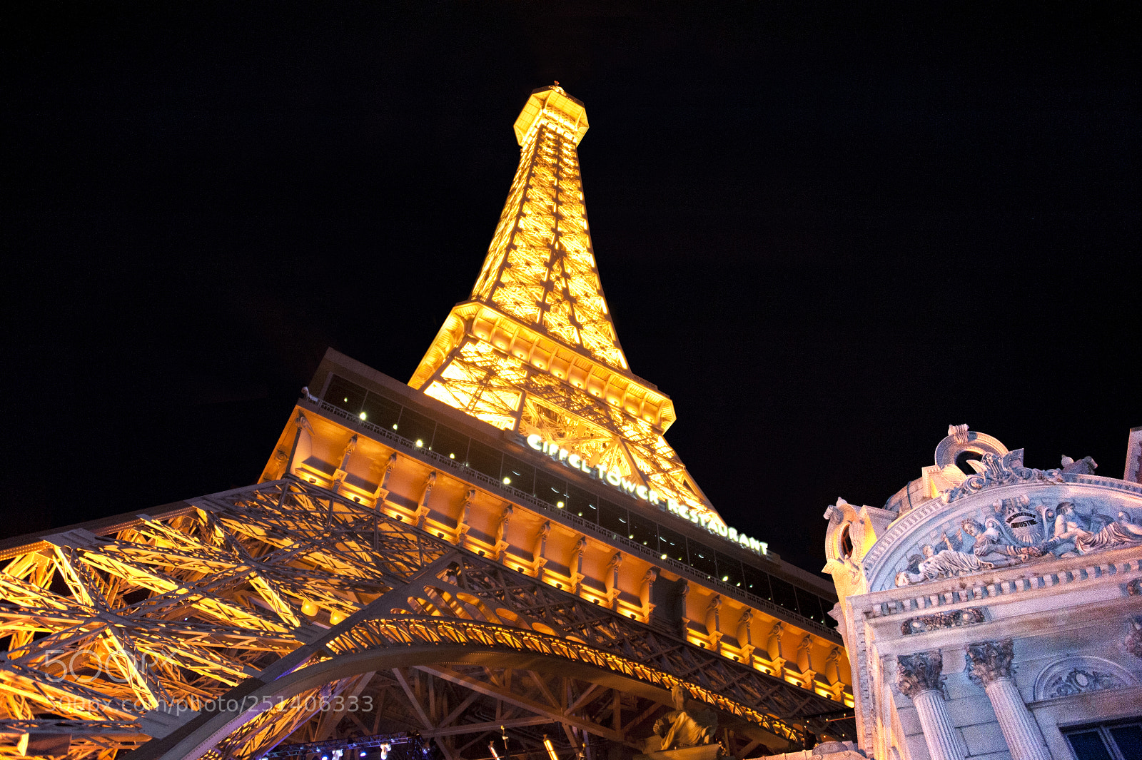 Nikon D700 sample photo. Paris hotel, las vegas photography