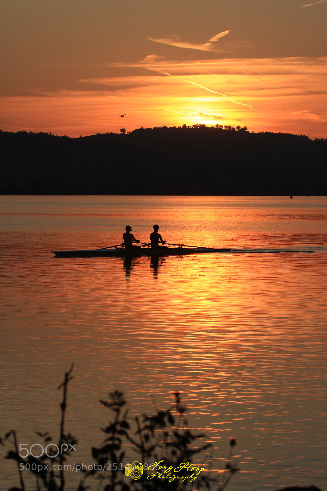 Canon EOS 7D sample photo. Rowing in the sunset  photography
