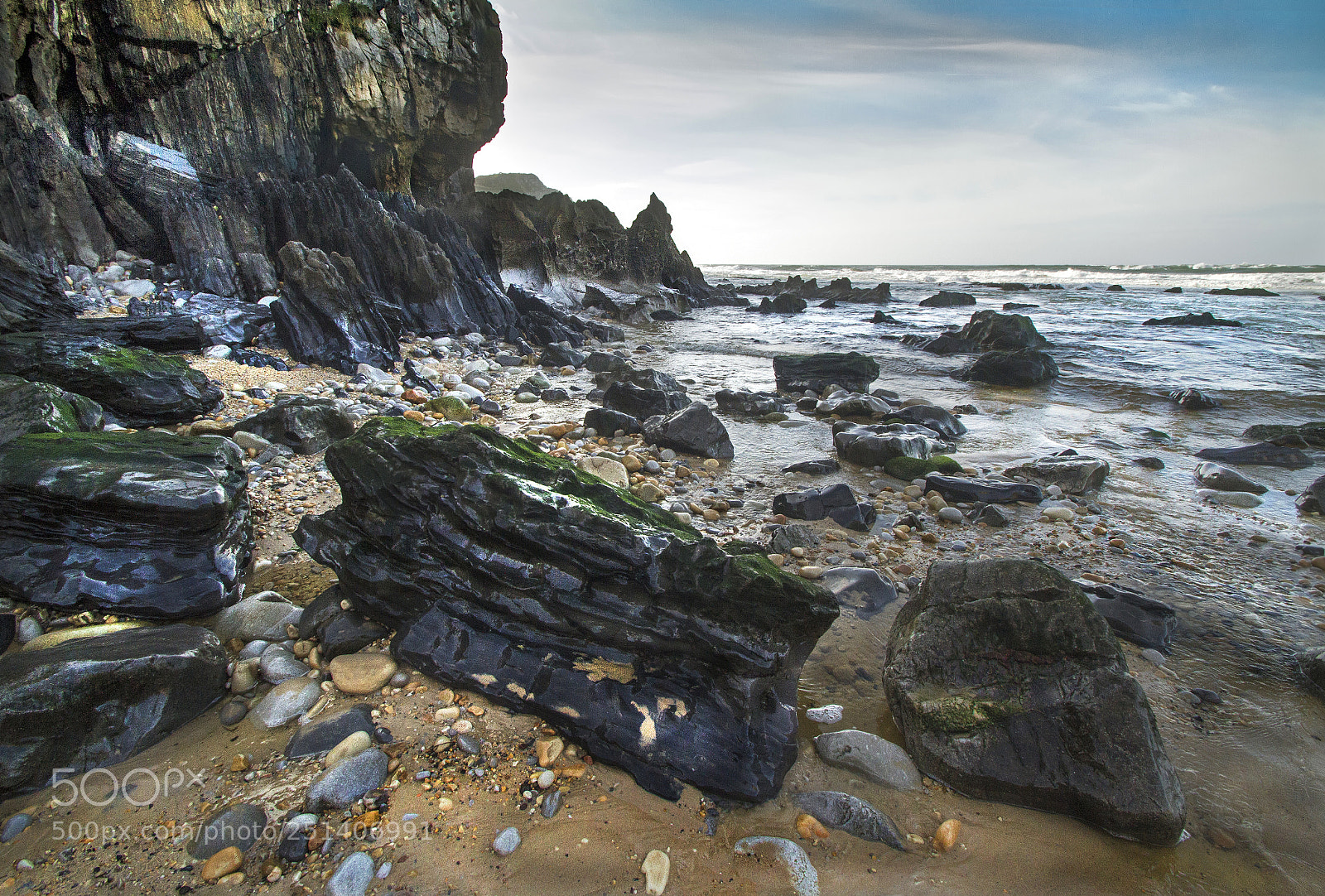 Canon EOS 7D sample photo. Vidiago beach (asturias-españa) photography