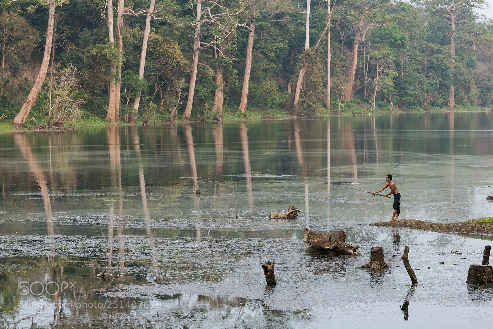 Nikon D850 sample photo. Khmer fisherman photography