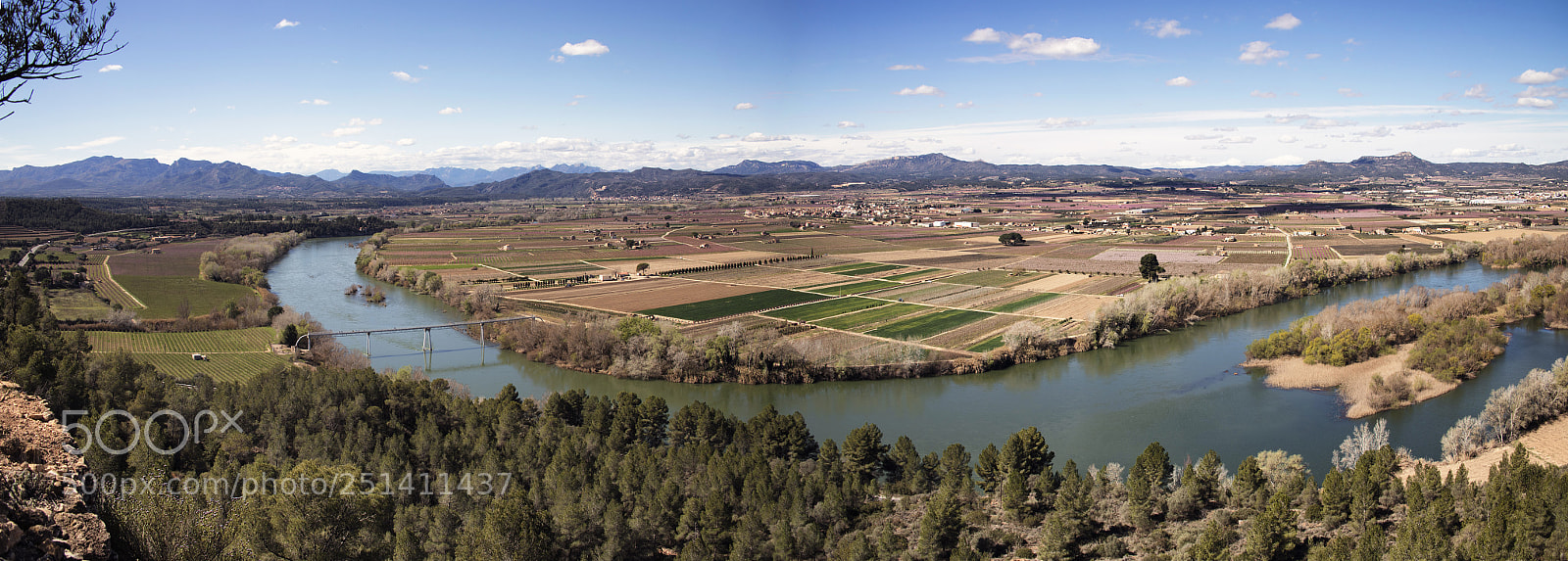 Canon EOS 6D Mark II sample photo. Ribera d'ebre panorama photography